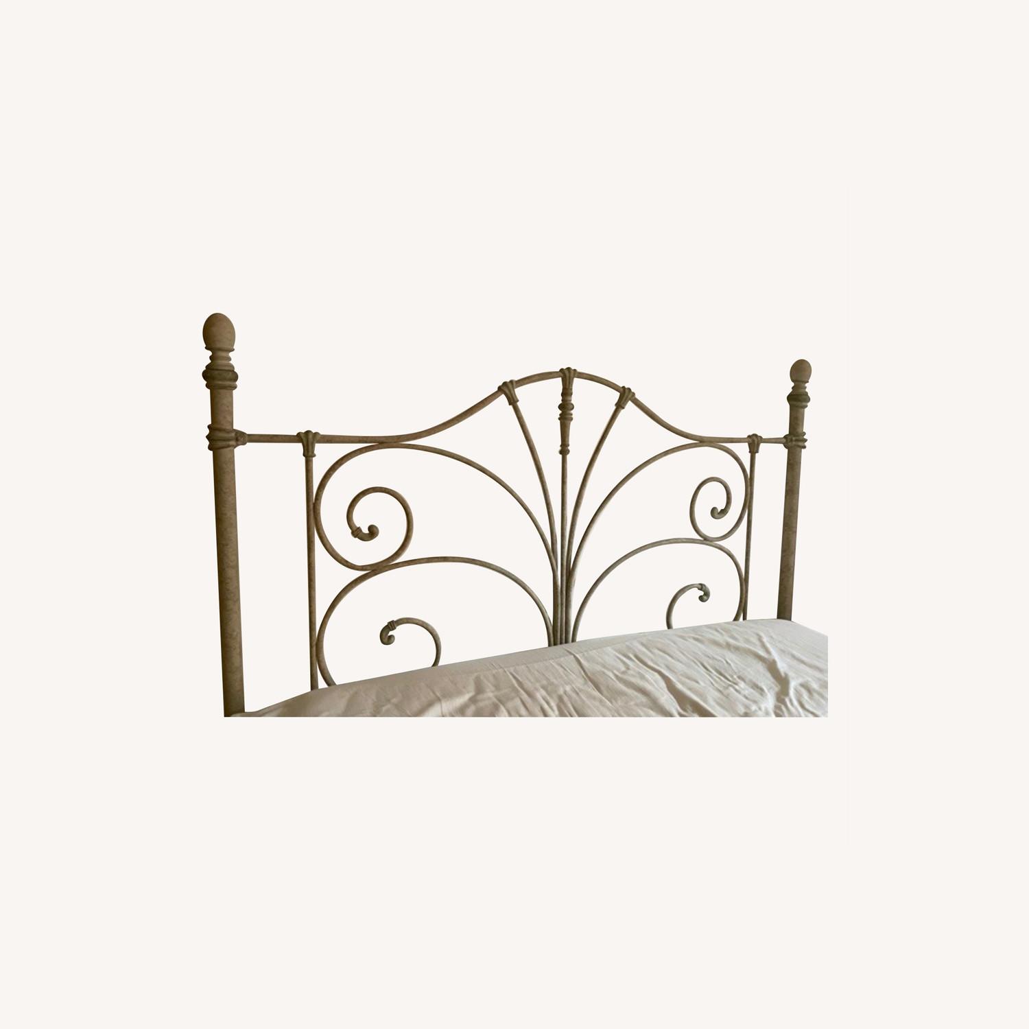 Rod Iron Queen Headboard - image-0