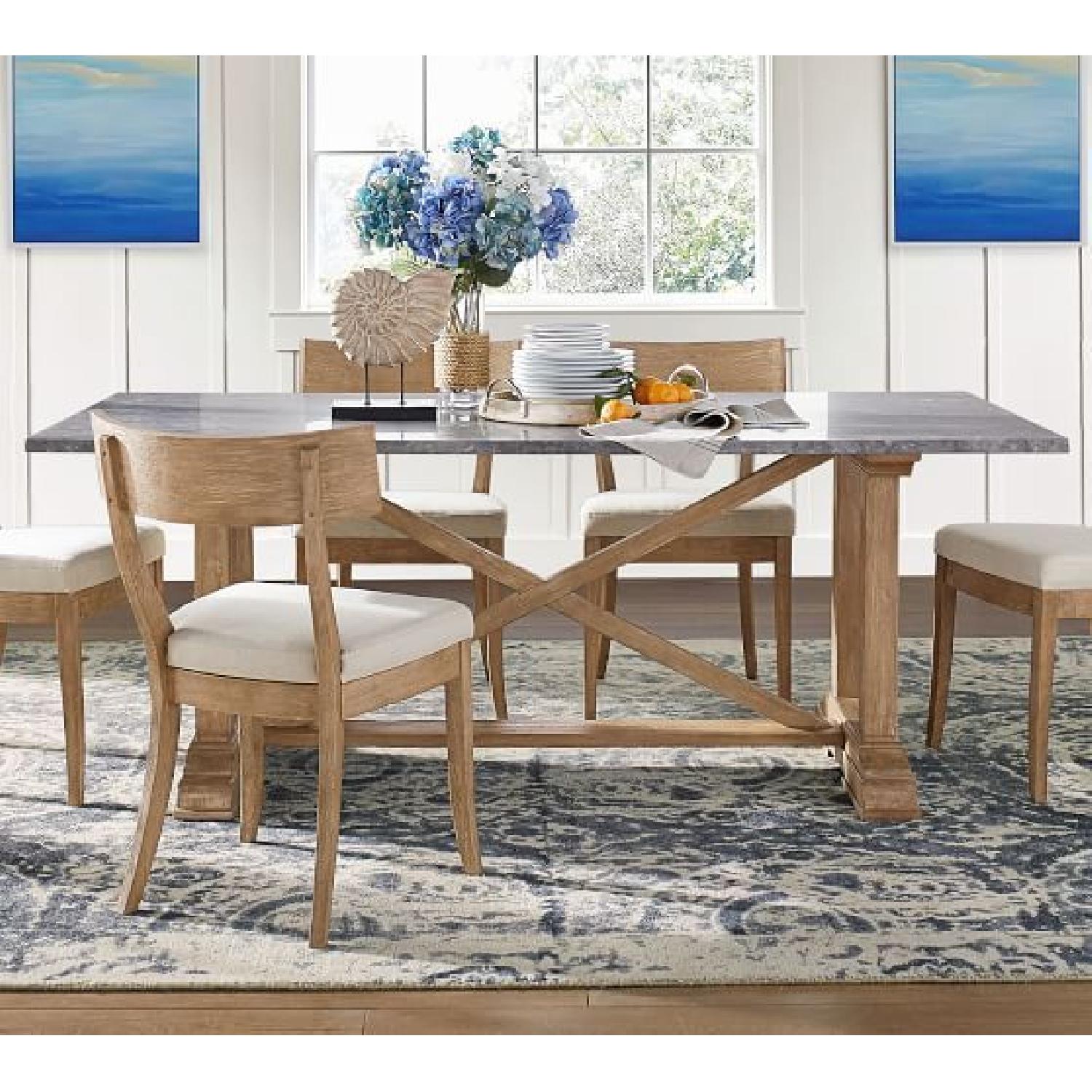 Pottery Barn Chamberlain Dining Table Set - image-4