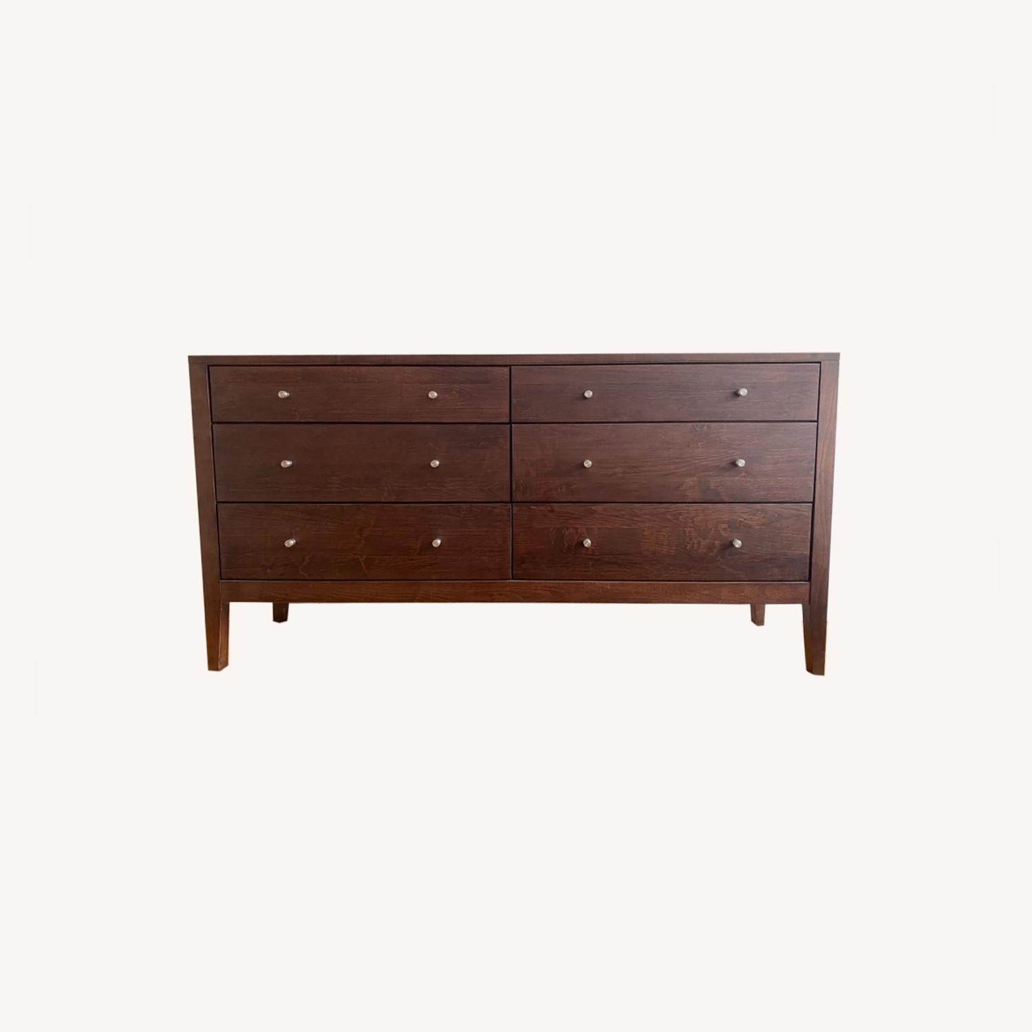 Room & Board Calvin Dresser Mocha Stain 68' W AptDeco