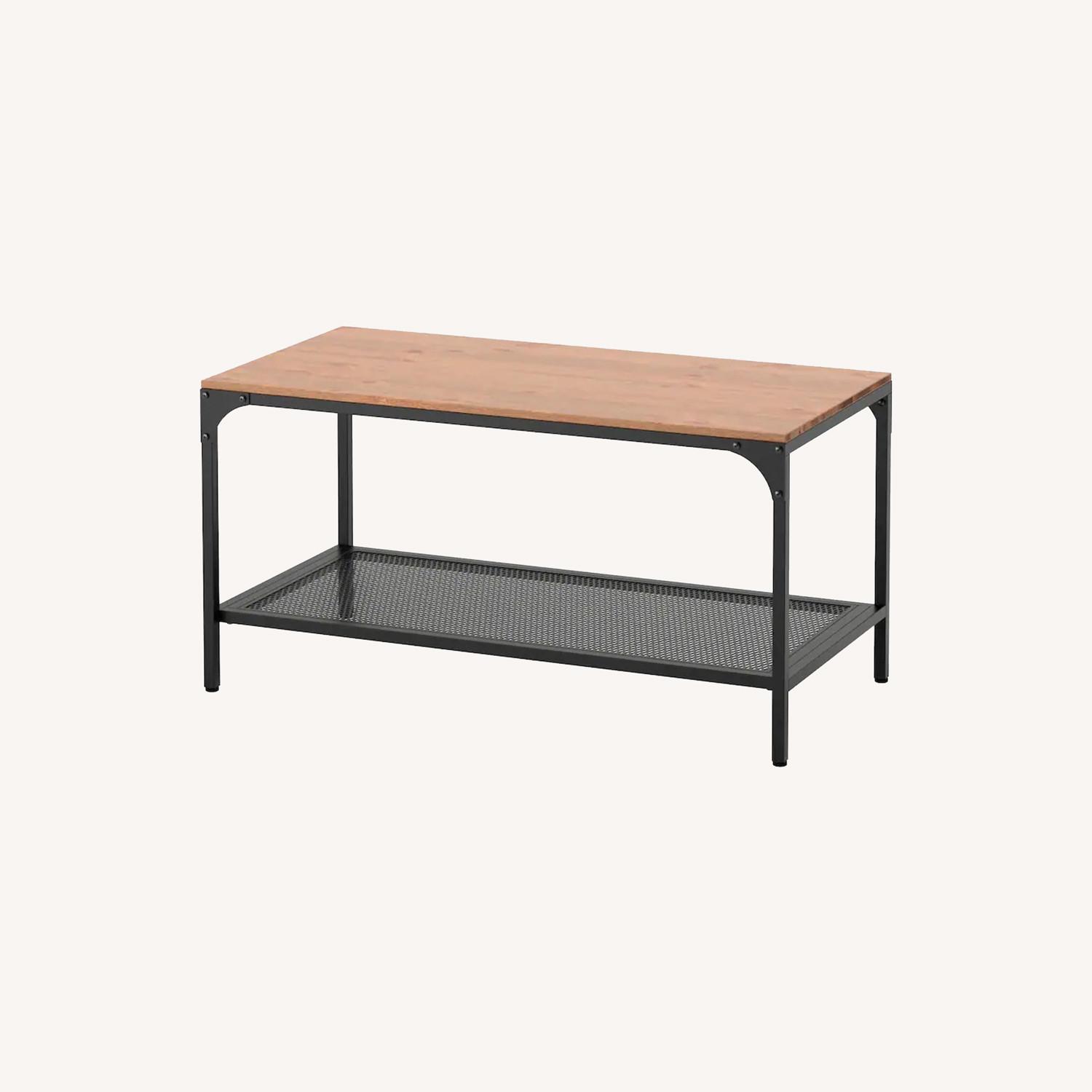 IKEA Fjallbo Coffee Table Black and Brown - image-0