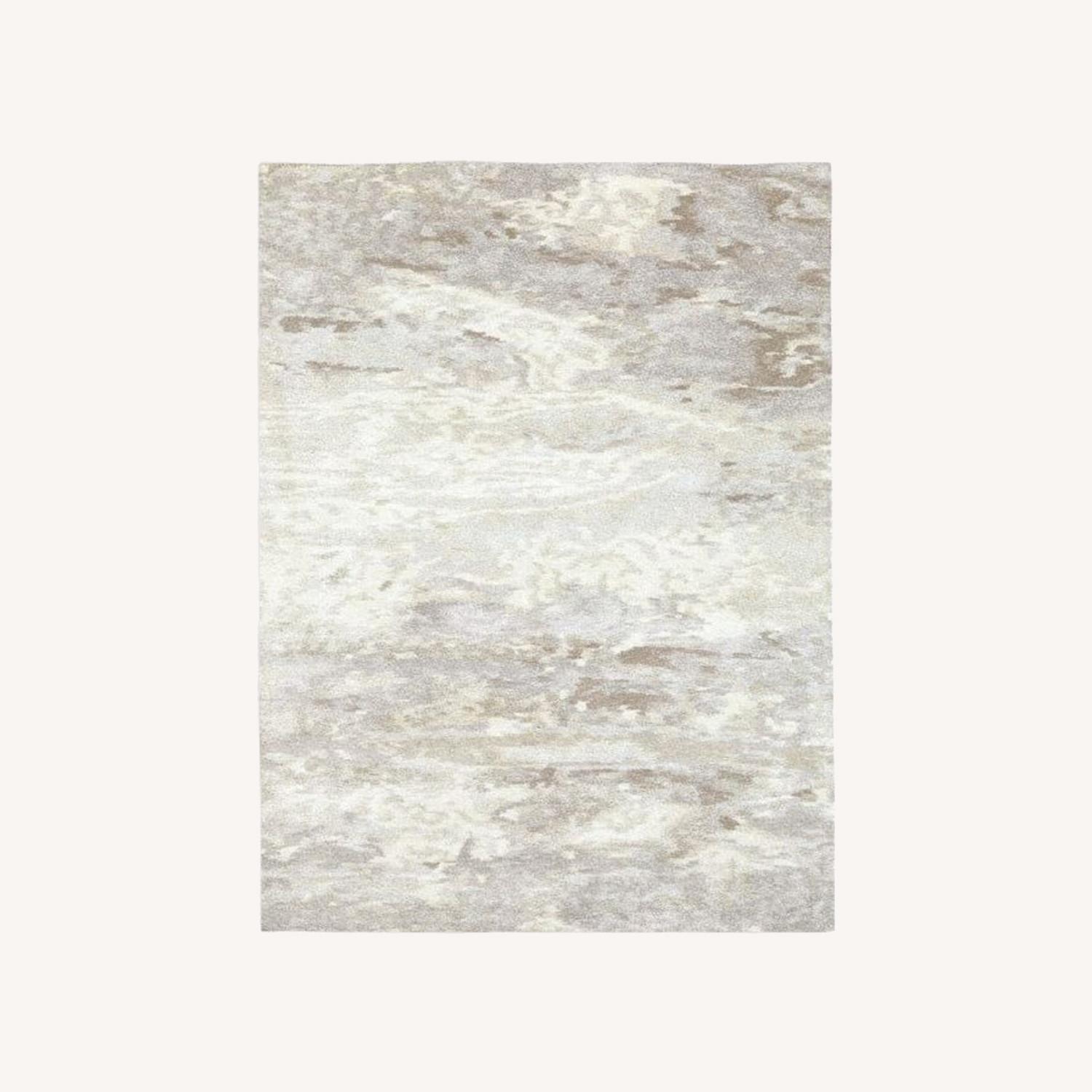 West Elm Quartz Rug, 8'x10', White AptDeco