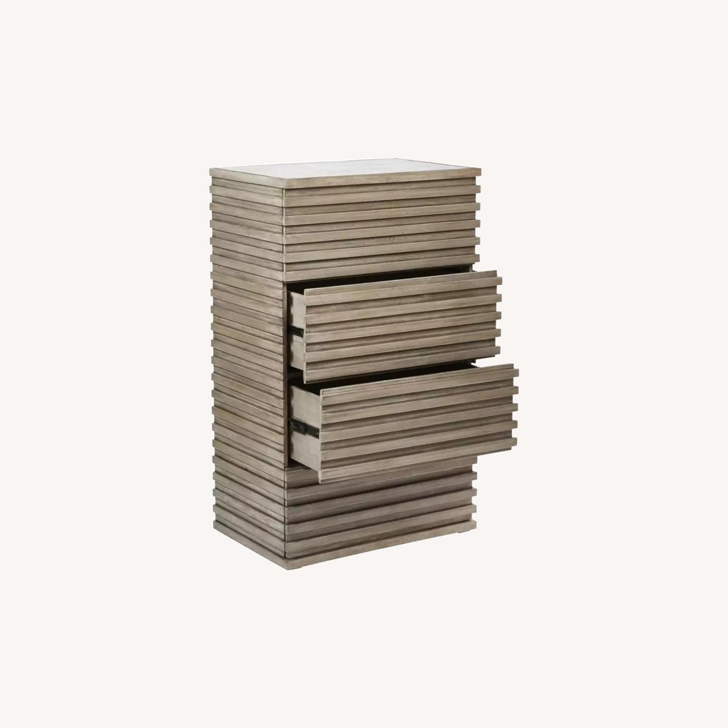 CB2 Ryker Marble Top Tall Chest - image-0