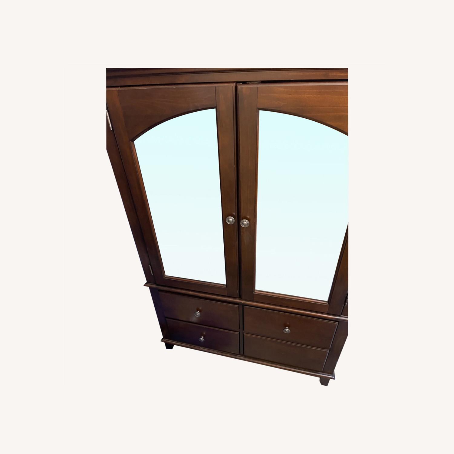 Raymour & Flanigan Wooden Armoire - image-0