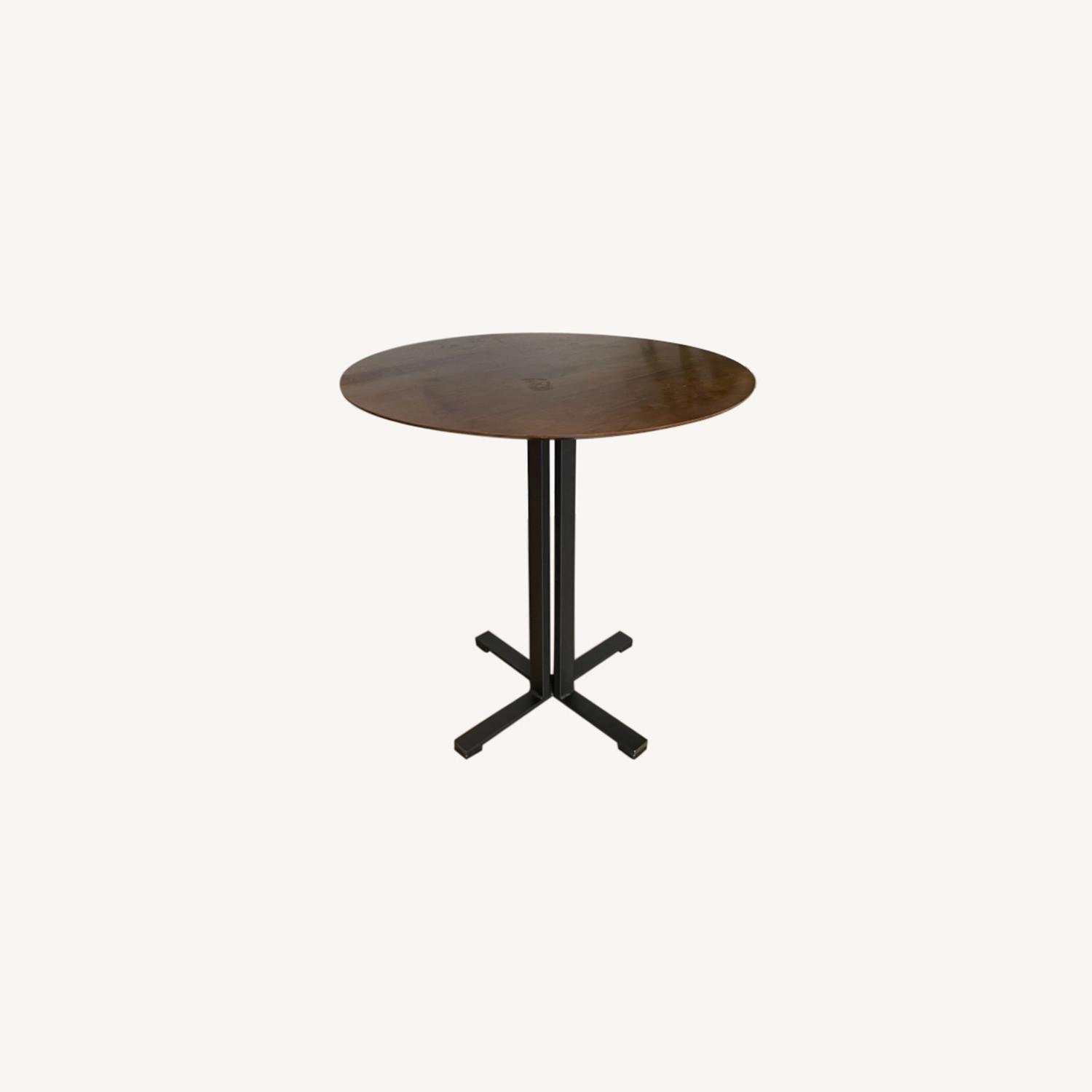 Room & Board Round Wood Table AptDeco