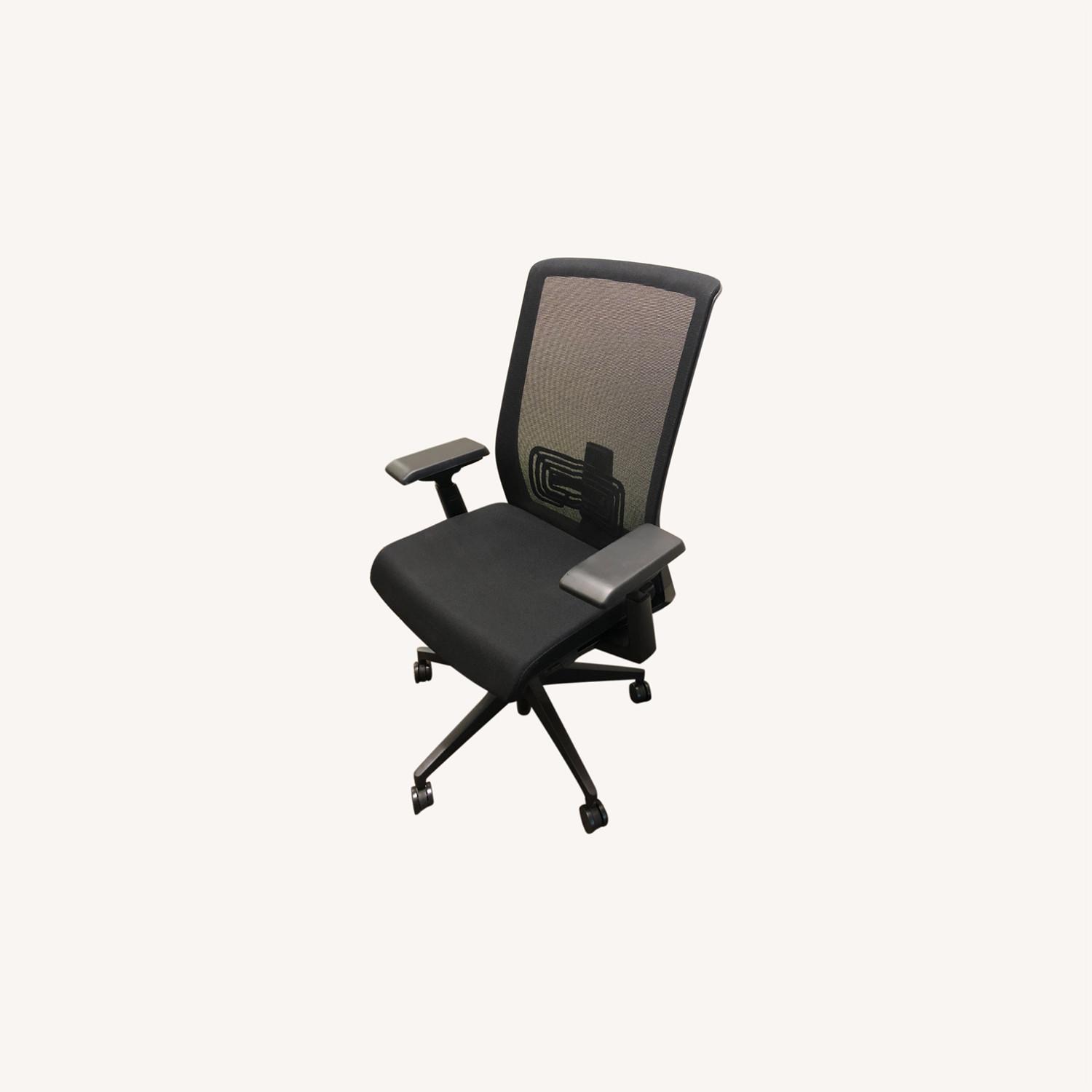 Haworth (VERY) Black Office Chair - image-0