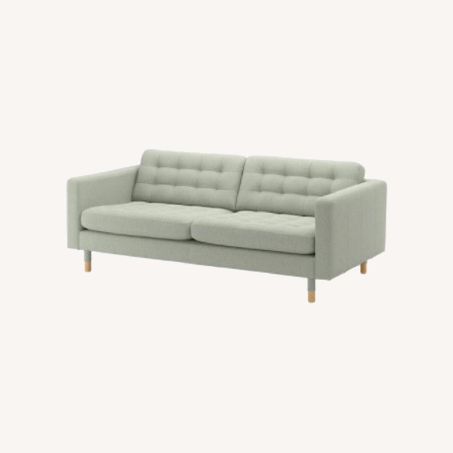 IKEA Morabo Light Green Sofa AptDeco