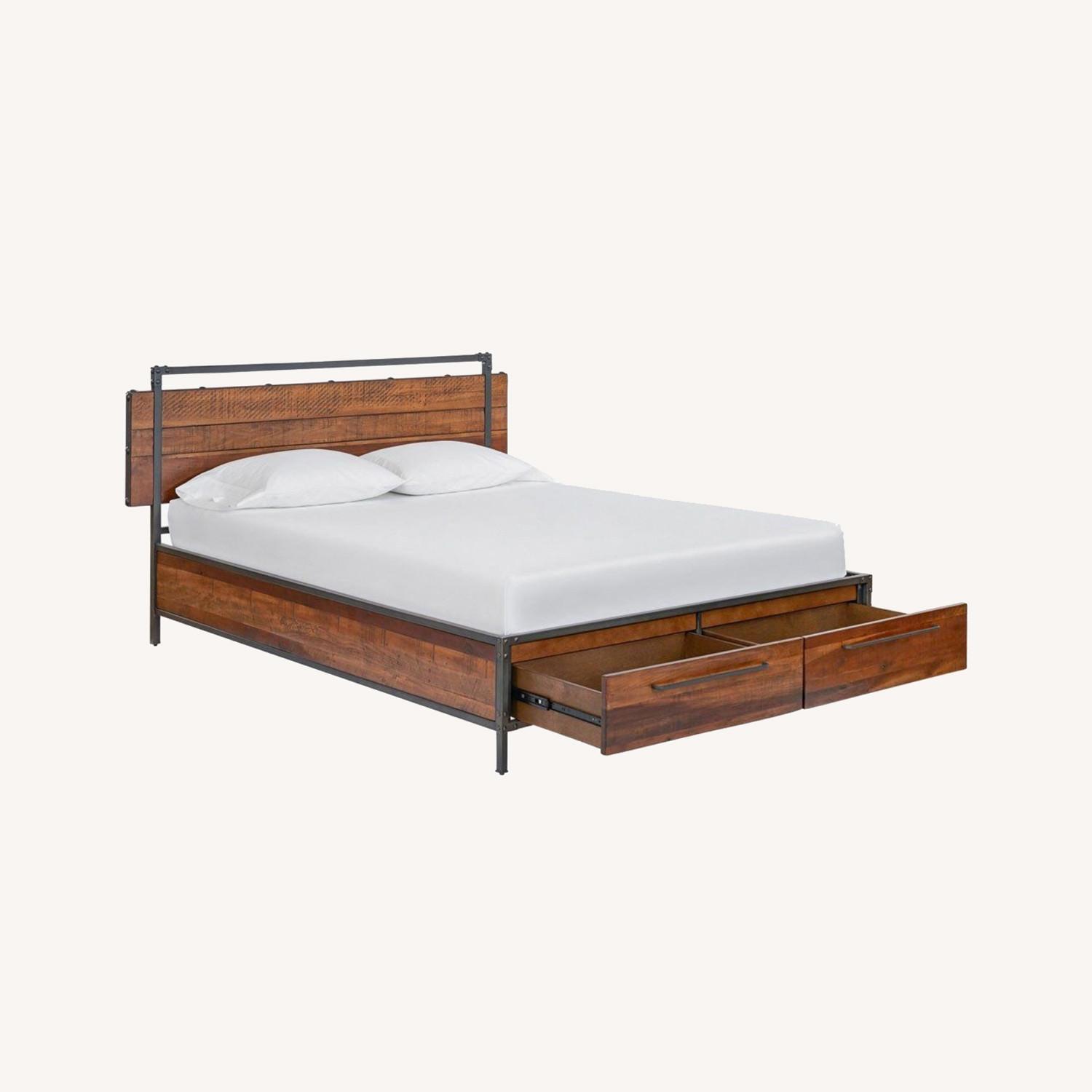 Cal King Storage Bed - image-0