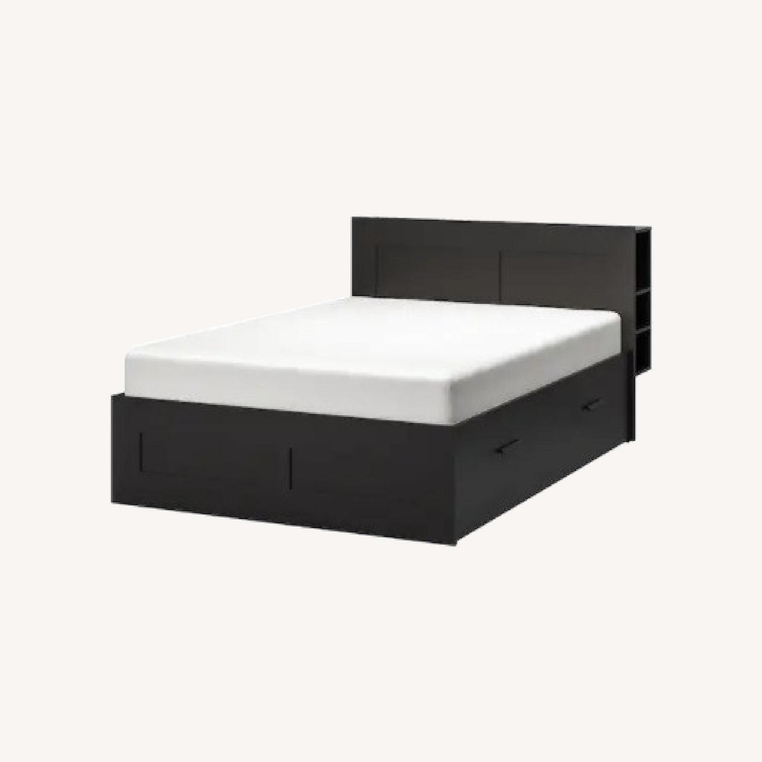 IKEA BRIMNES Queen Size Bed AptDeco