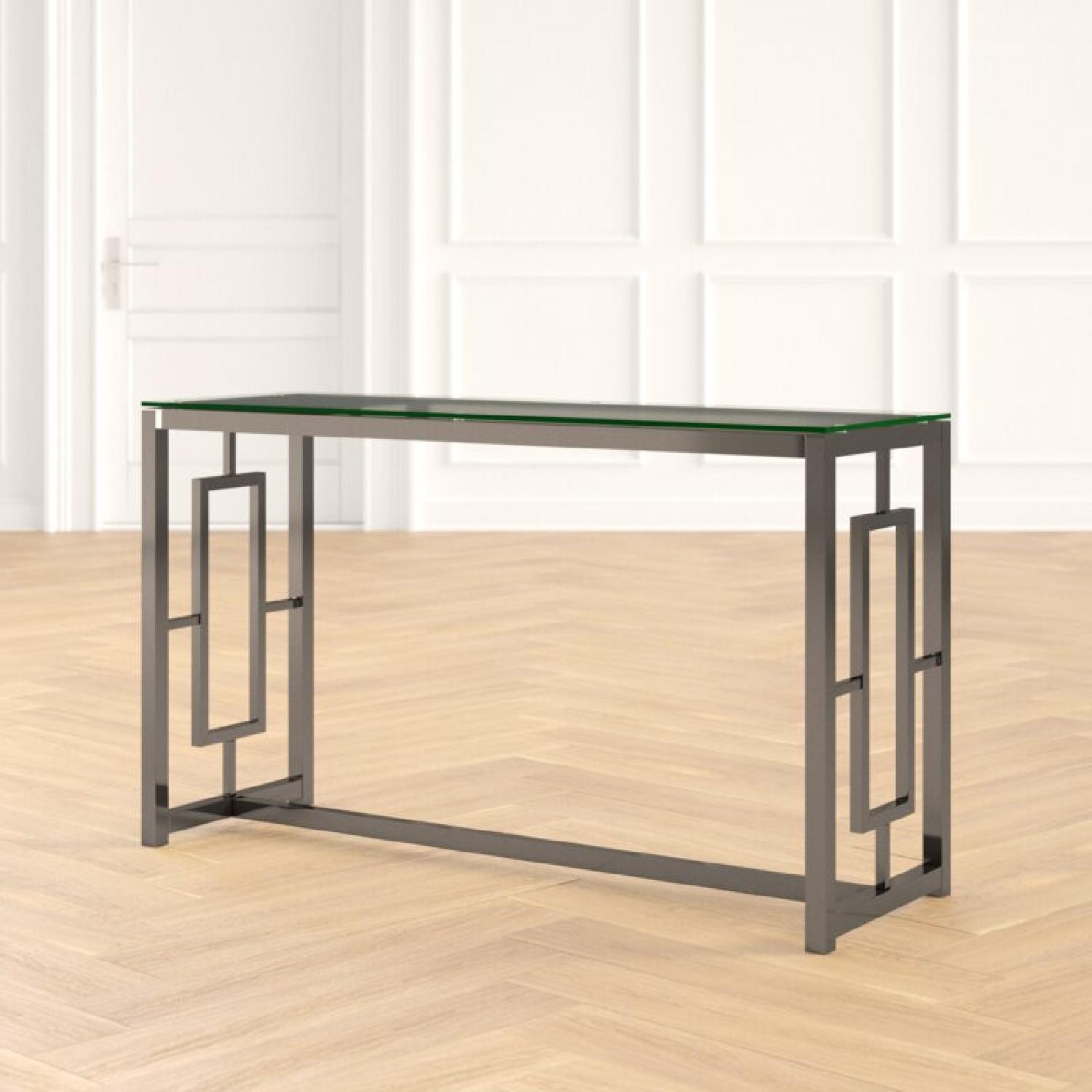 Wayfair Glass Console Table - image-4