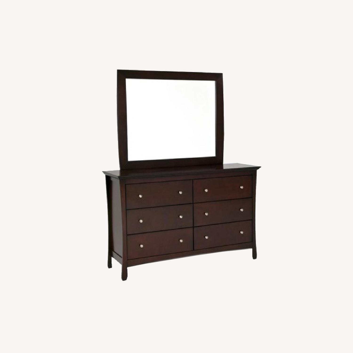 Bob's Discount 6Drawer Dresser with Mirror AptDeco