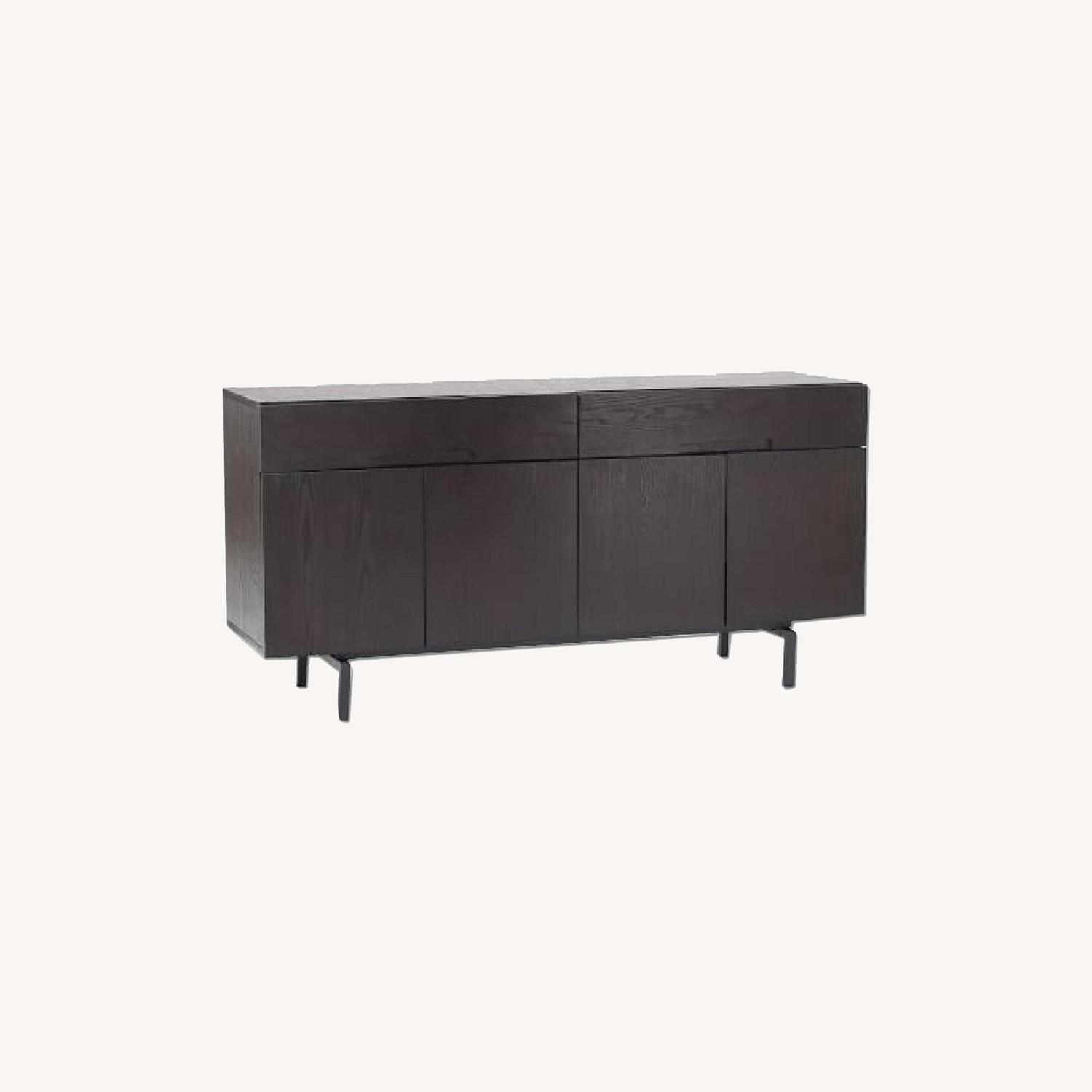 West Elm Dark Brown Credenza/Sideboard AptDeco