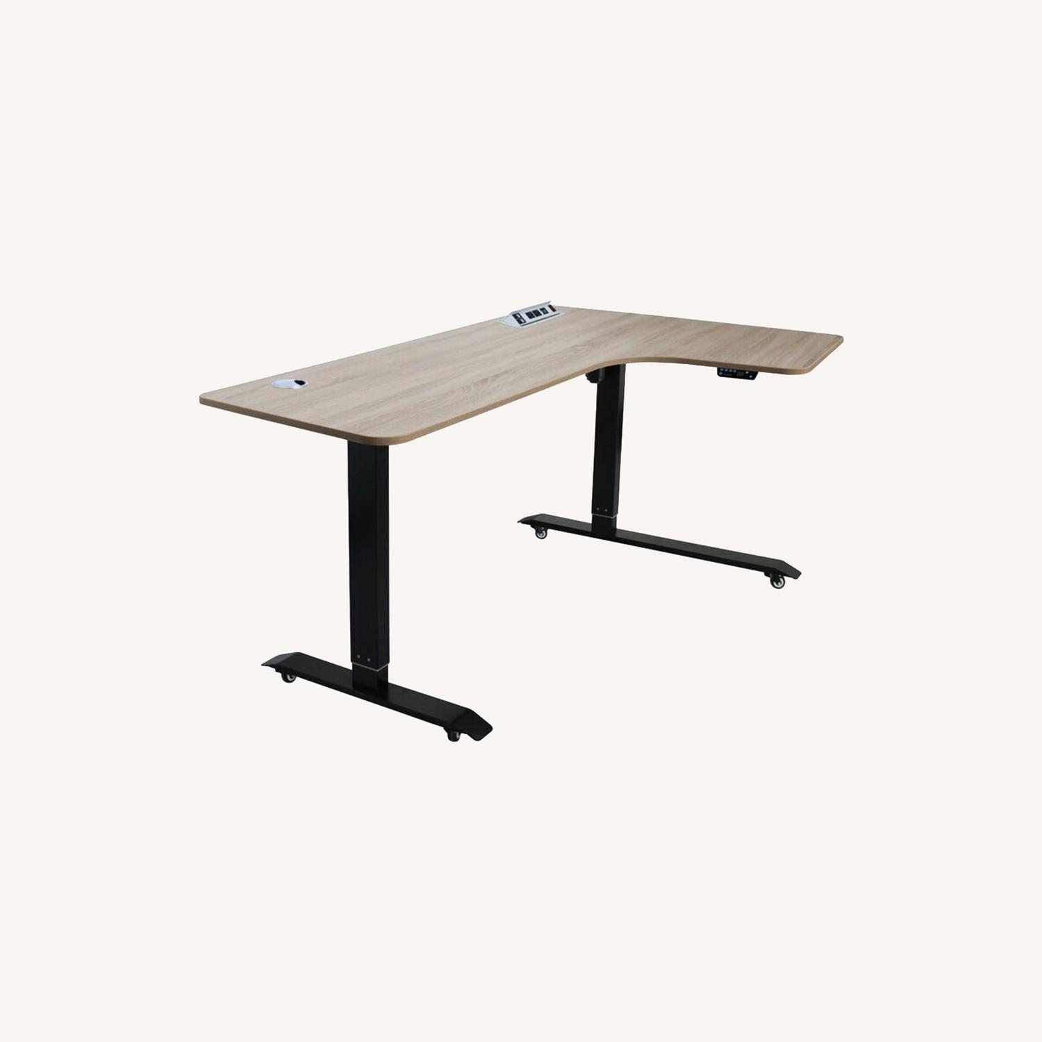 Wayfair Office Desk - Height Adjustable L-Shape - image-0