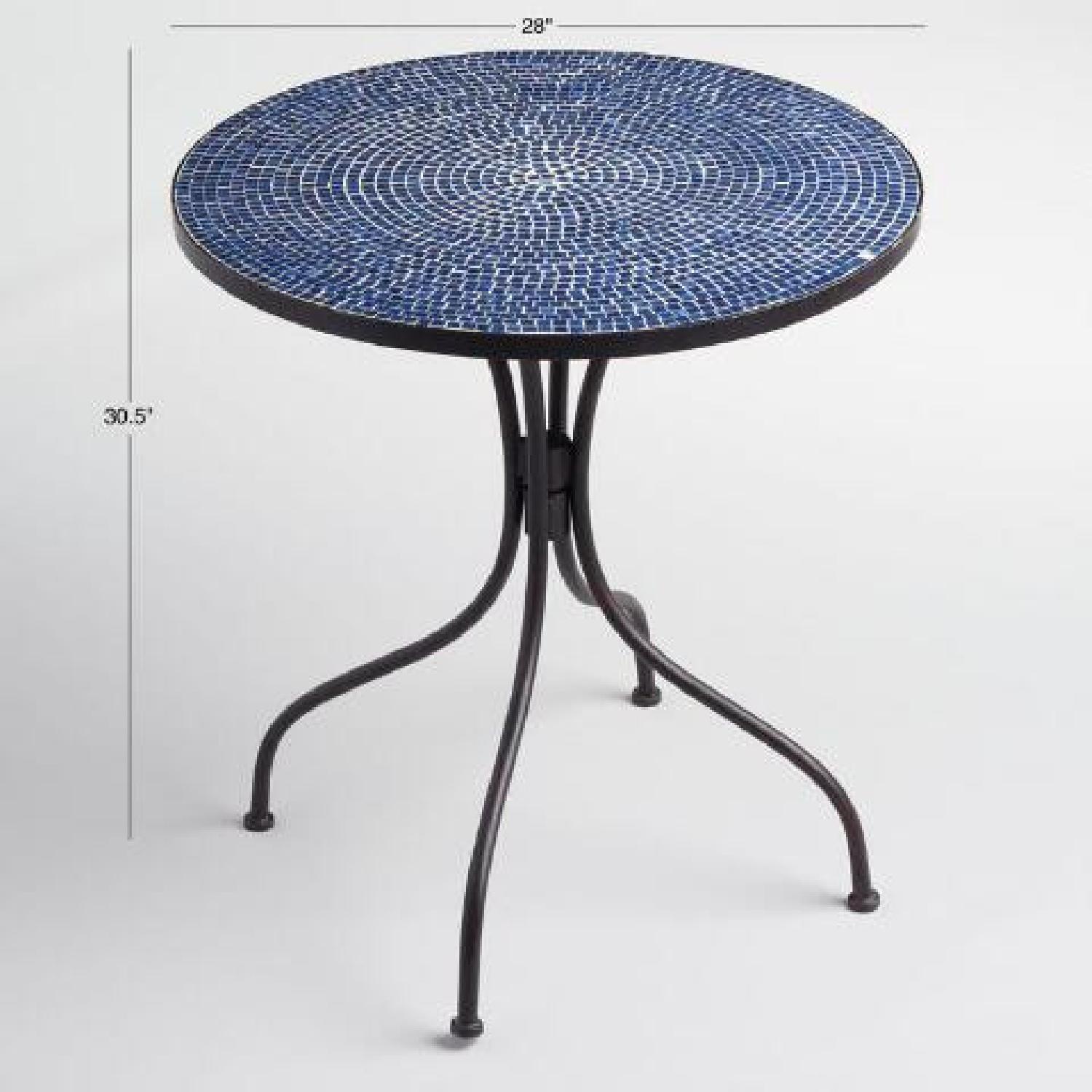 World Market Mosaic Table and Chair Set - image-6