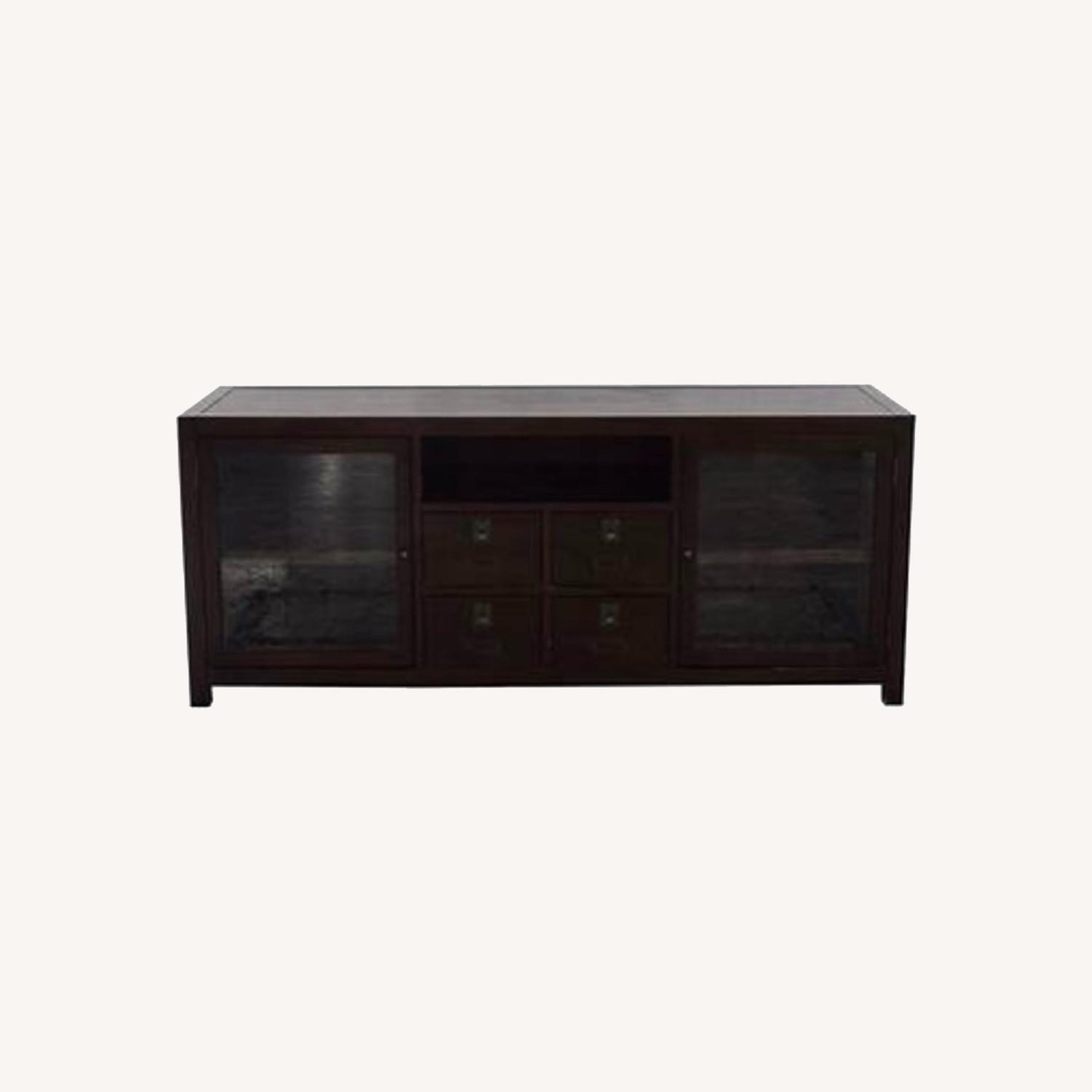 Pottery Barn Media Console AptDeco