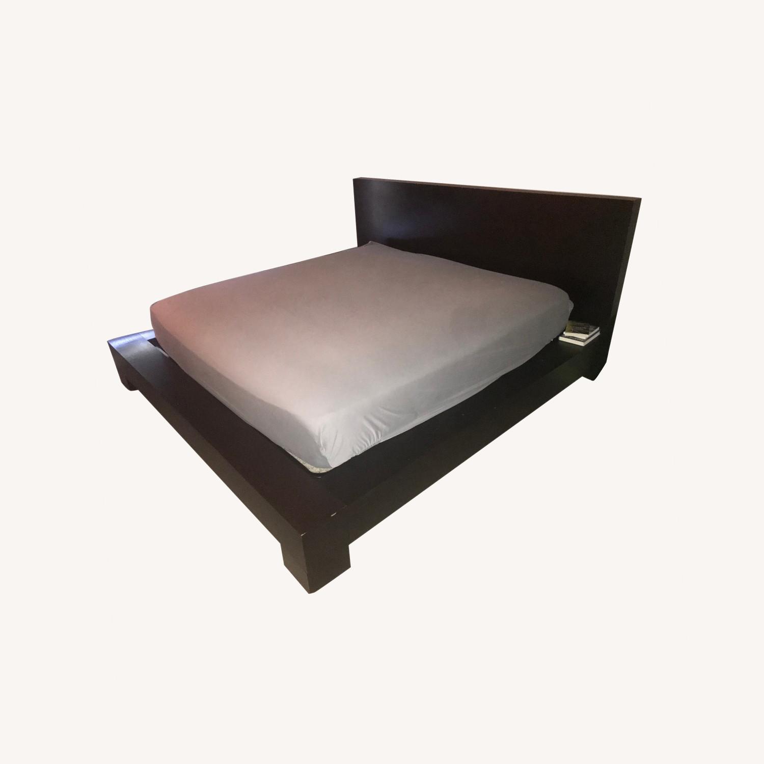 Solid Wood, California King Platform Bed - image-0