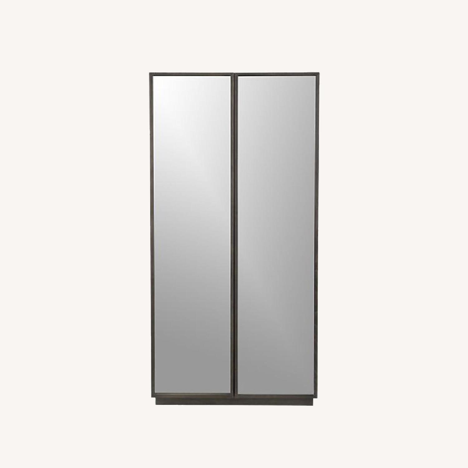 CB2 Mirrored Armoire - image-0