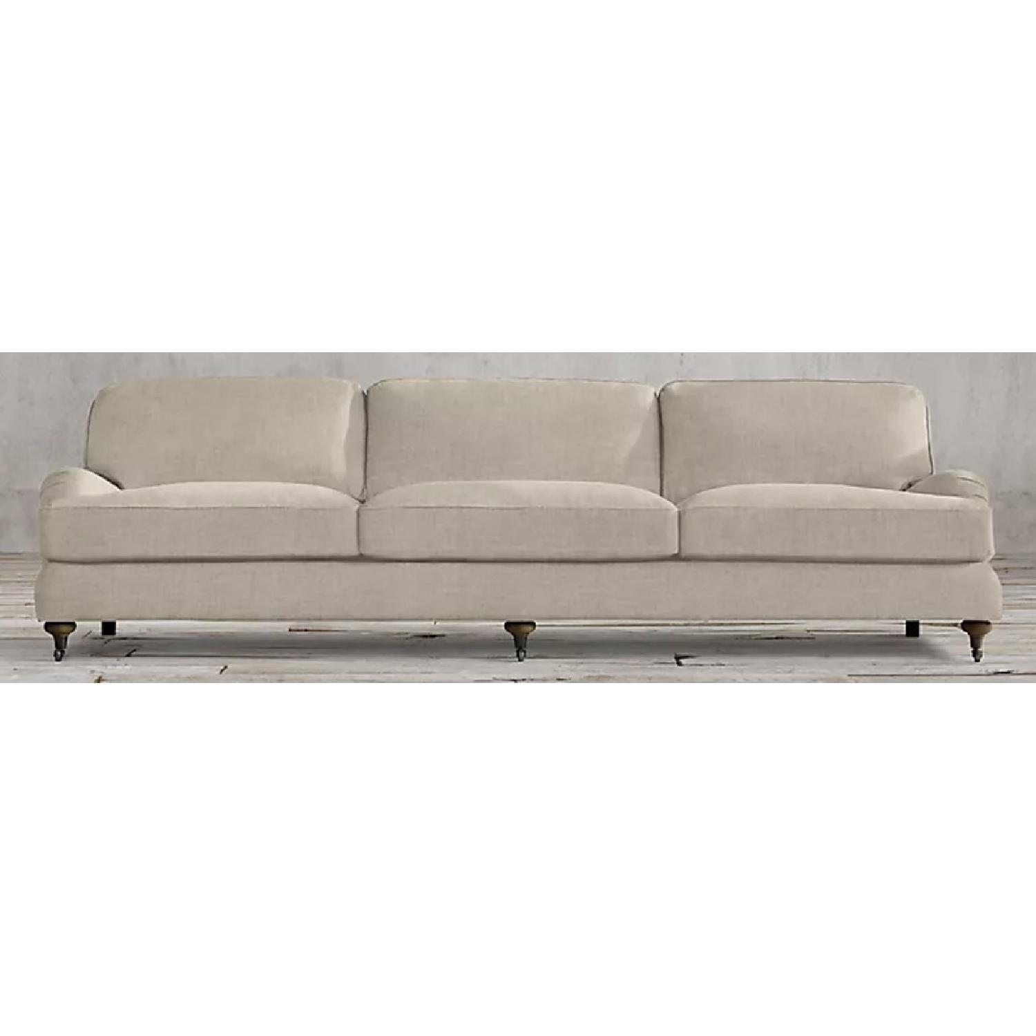 Restoration Hardware English Roll Arm Sofa AptDeco