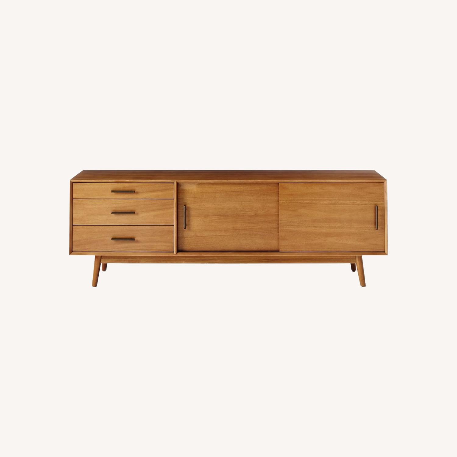 West Elm Mid-Century Console - image-0
