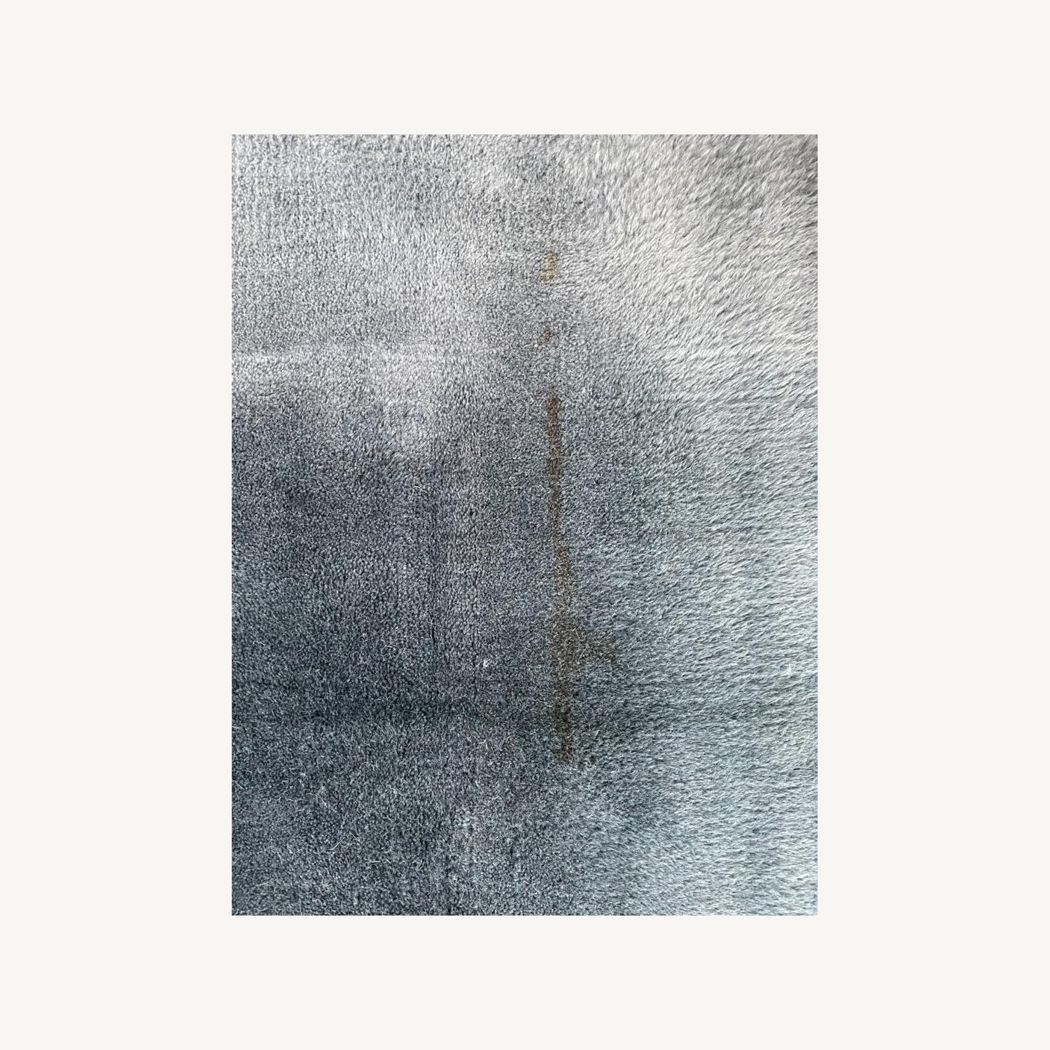 West Elm Ombre Dye Wool Rug Midnight AptDeco