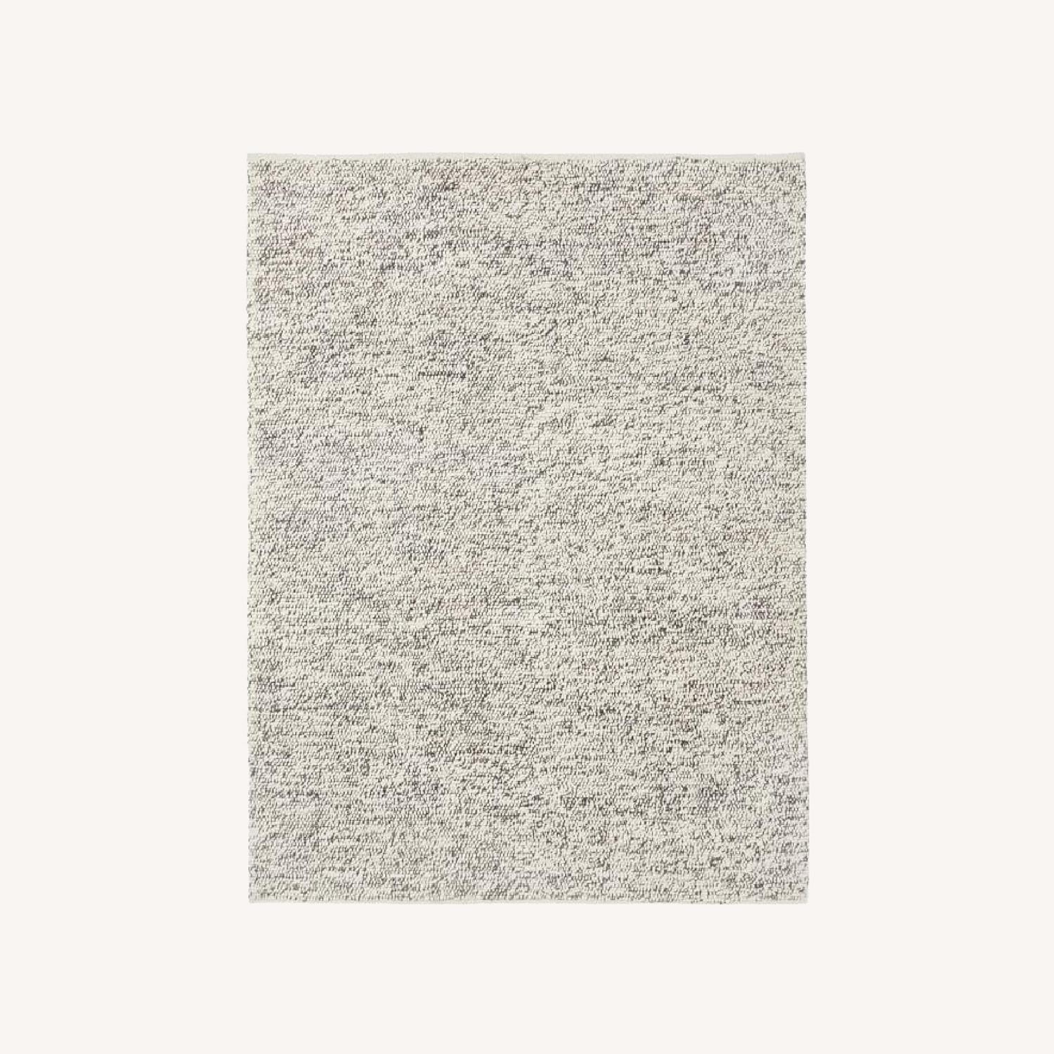 West Elm Mini Pebble Wool Jute Rug AptDeco