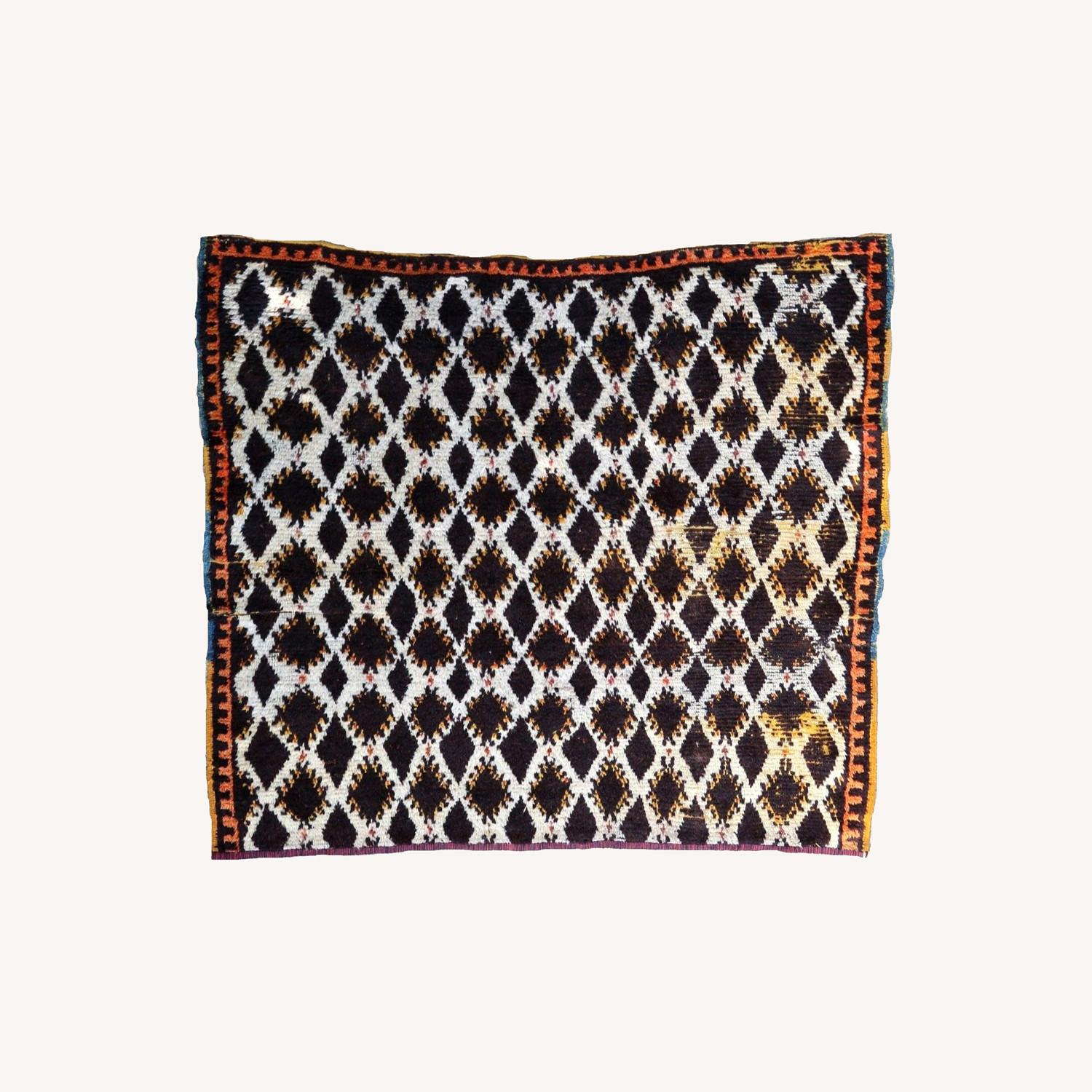 Handmade Antique Moroccan Berber Rug, 1P58 AptDeco