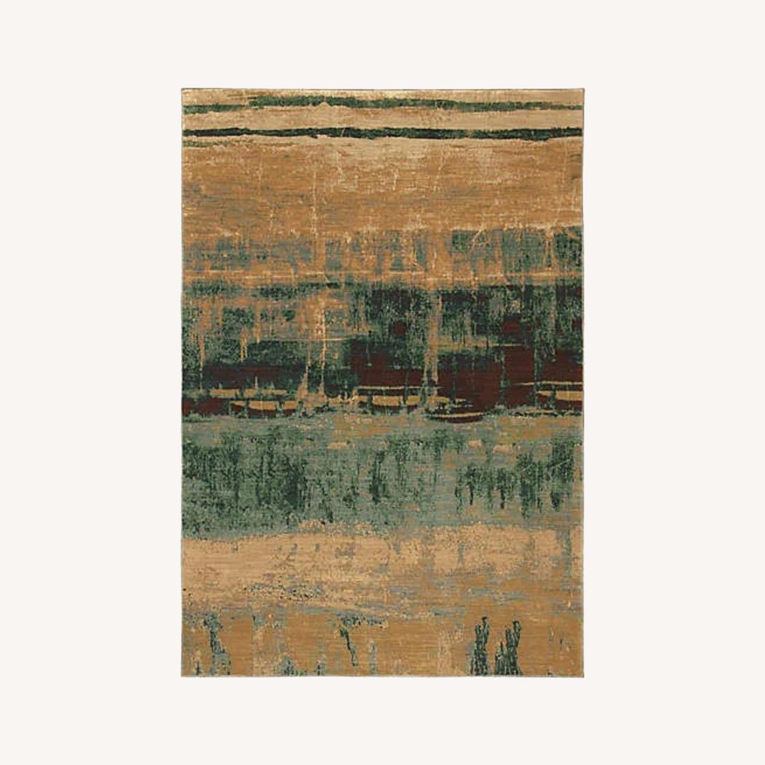 Karastan Artois Mericourt Teal Rug - image-0