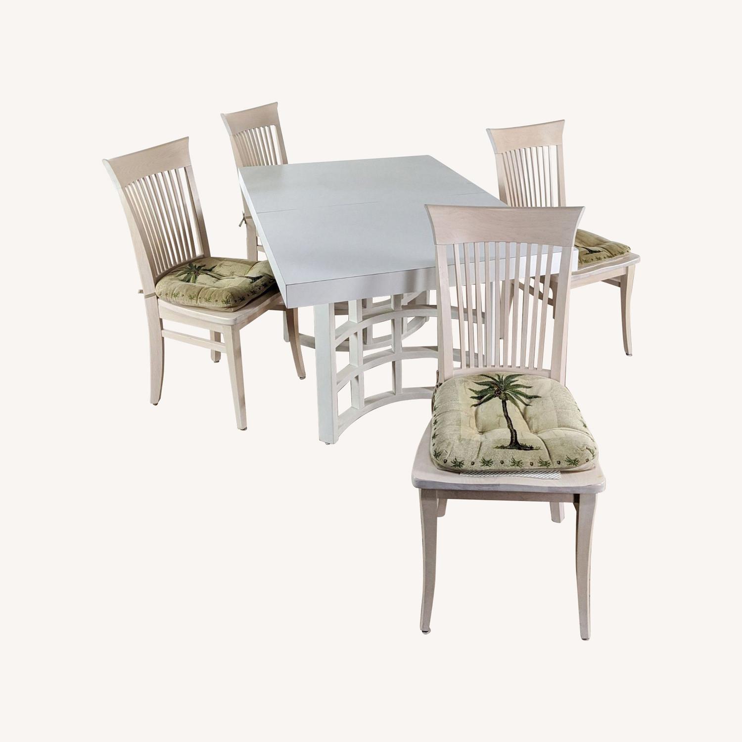 Five-Piece Wooden Dining Set - image-0