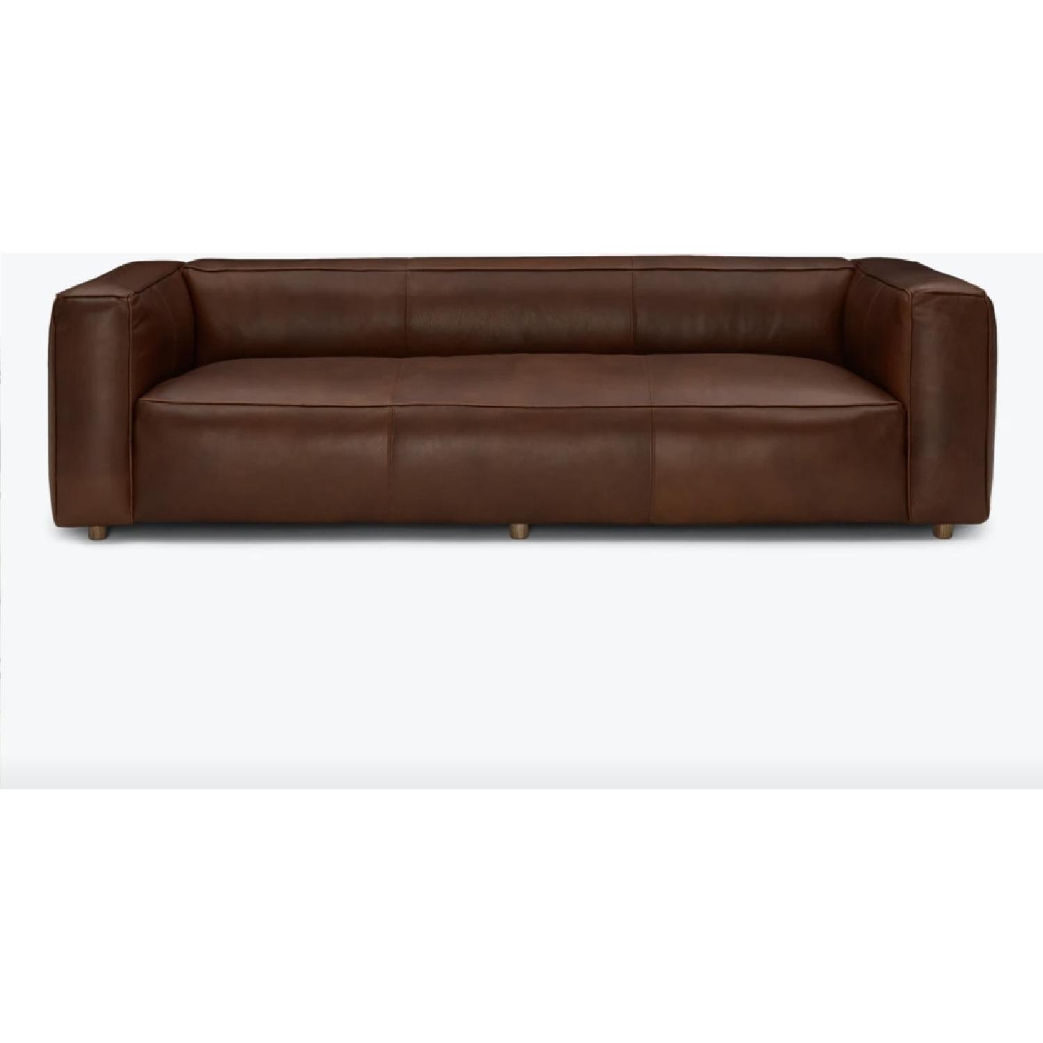 Joybird Jaxon Leather Sofa - image-0