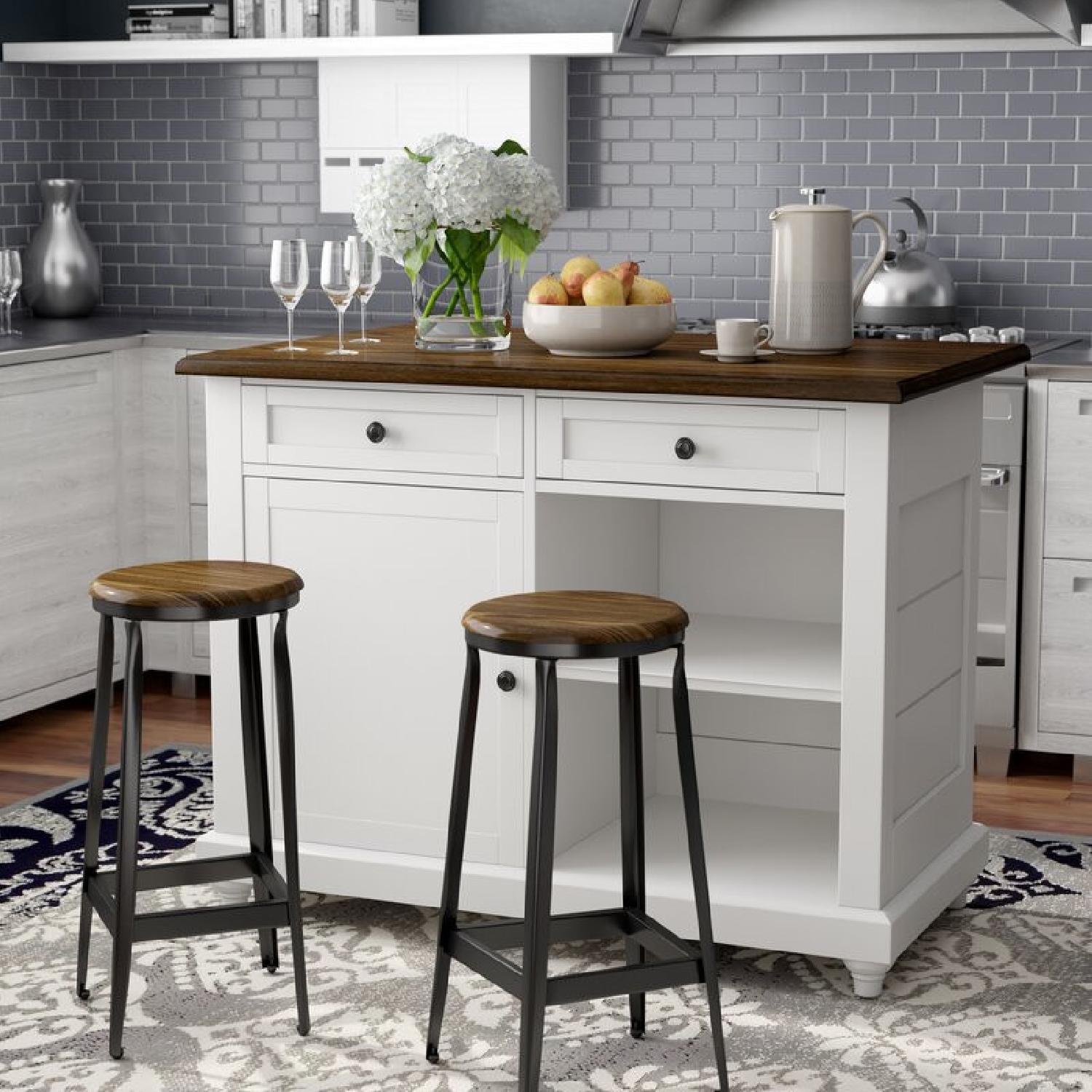 Wayfair Kitchen Island Set AptDeco