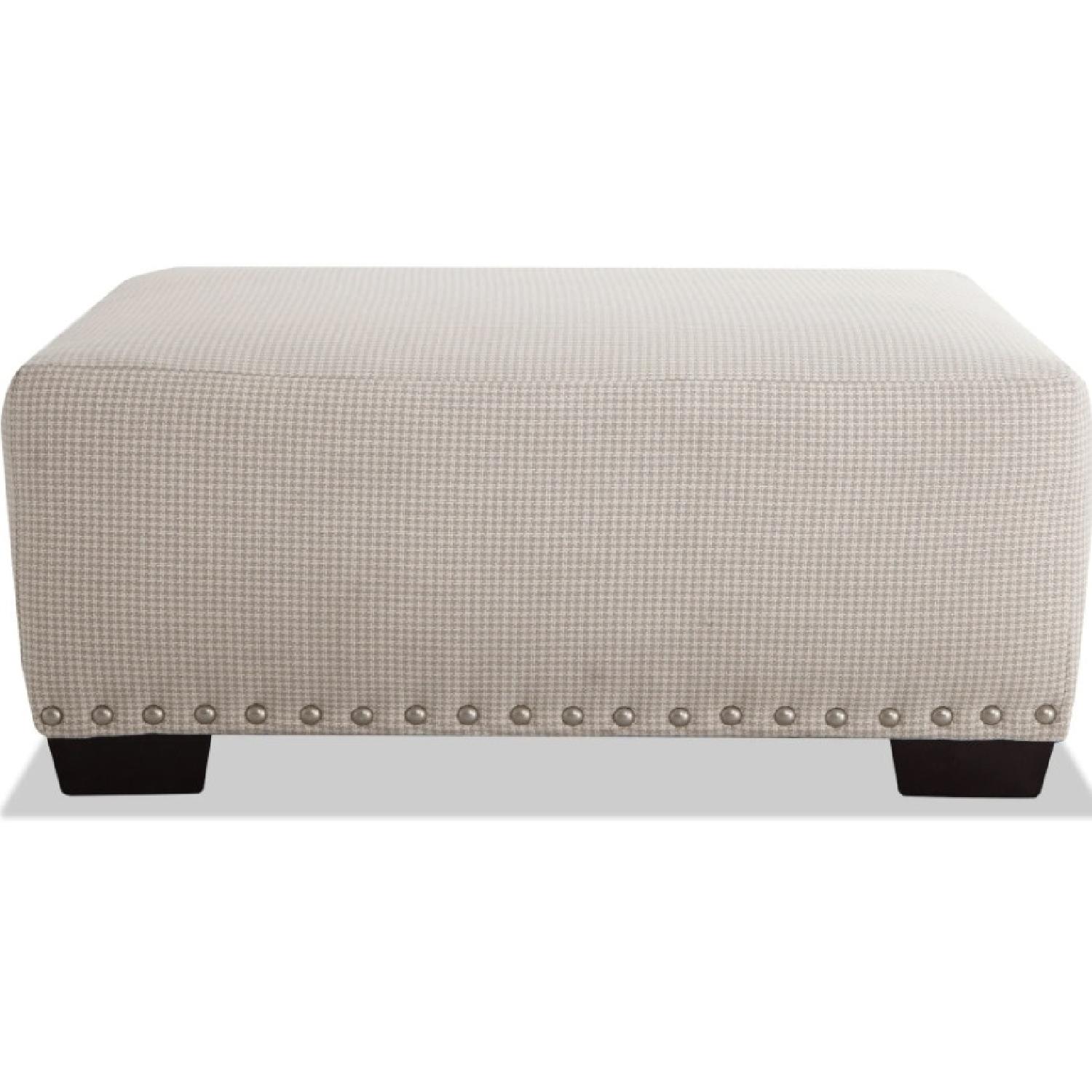 Bob's Discount Furniture Cottage Chic Ottoman - image-4