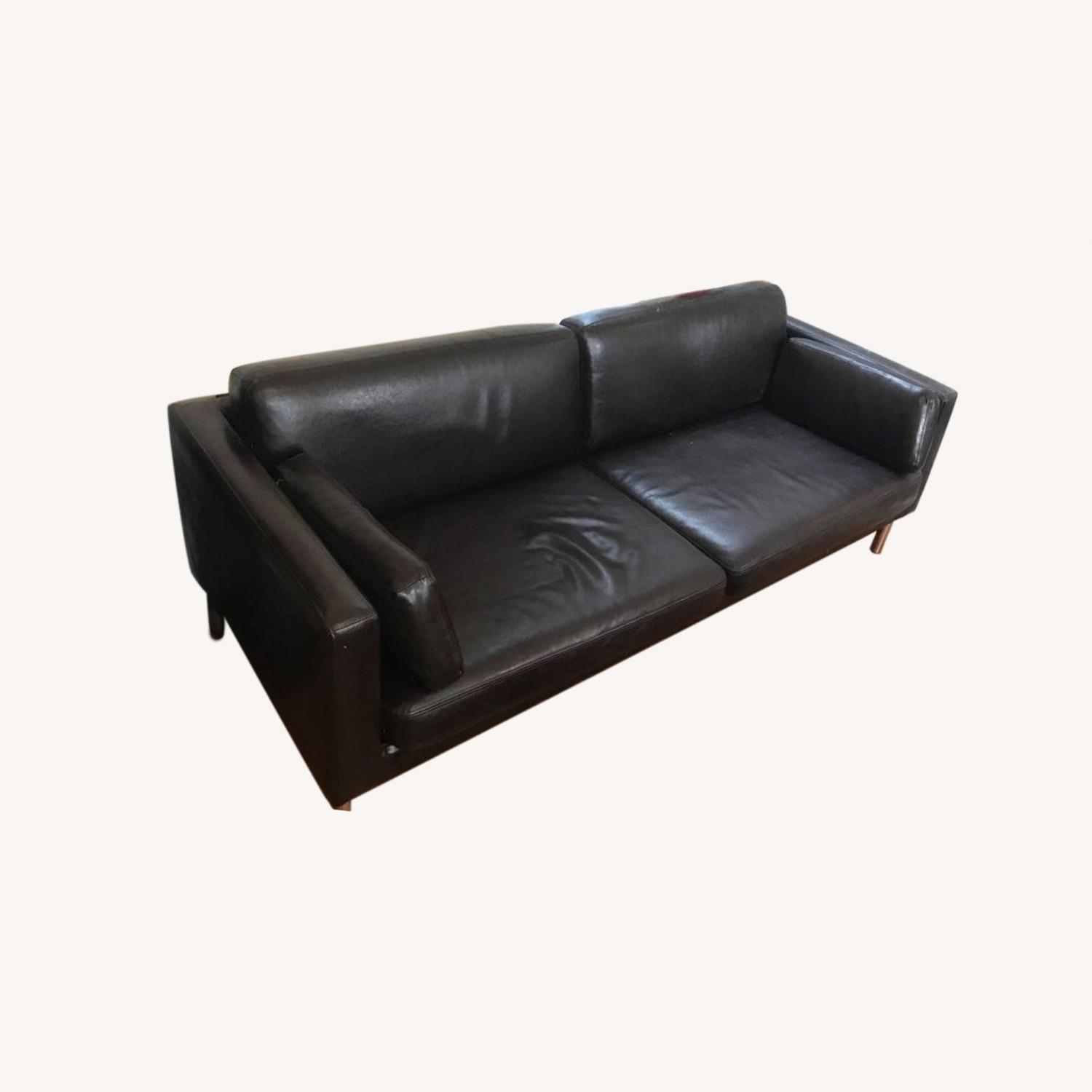 IKEA ソファ ブラック IKEA Black Sofa - AptDeco