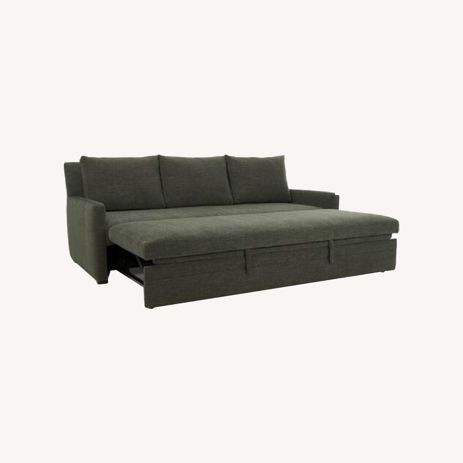 Crate and Barrel Reston Queen Sleeper Sofa AptDeco
