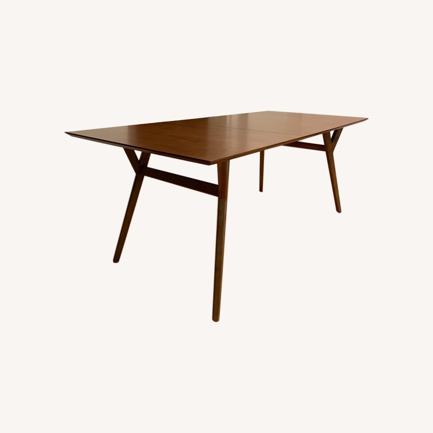 West Elm Dining Table and Matching Chairs AptDeco