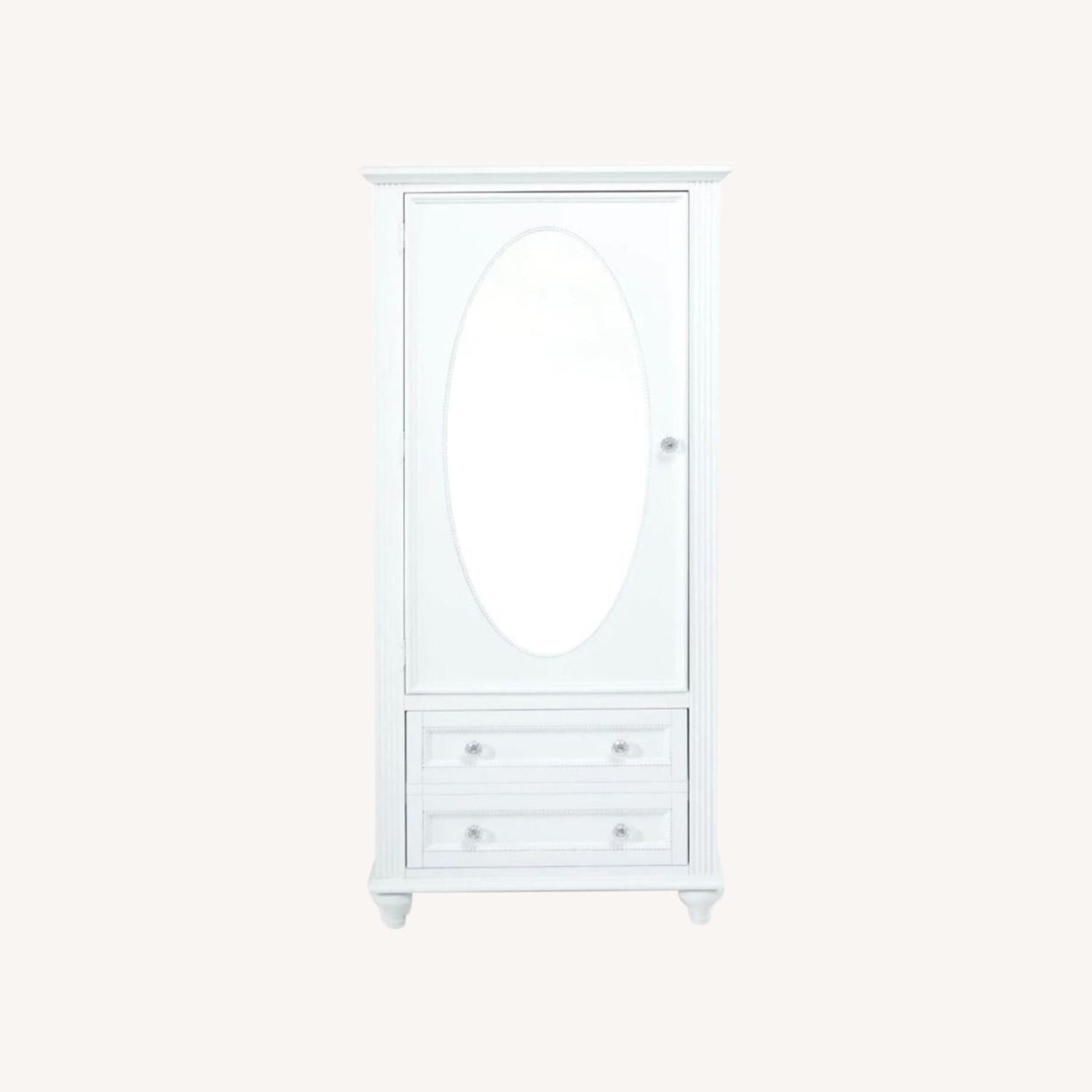 Bob's Discount Furniture White Wardrobe AptDeco