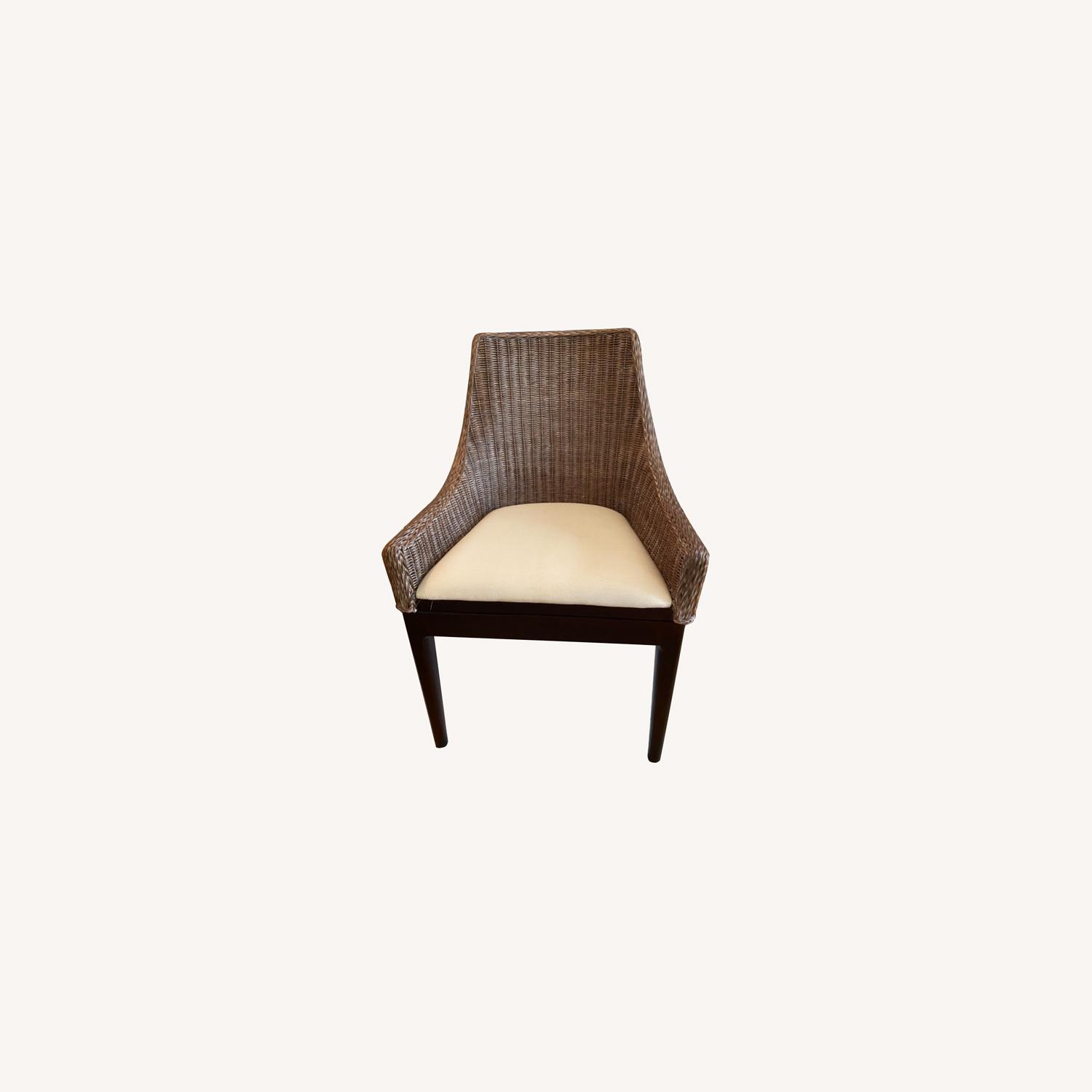 Rattan Accent Chair AptDeco