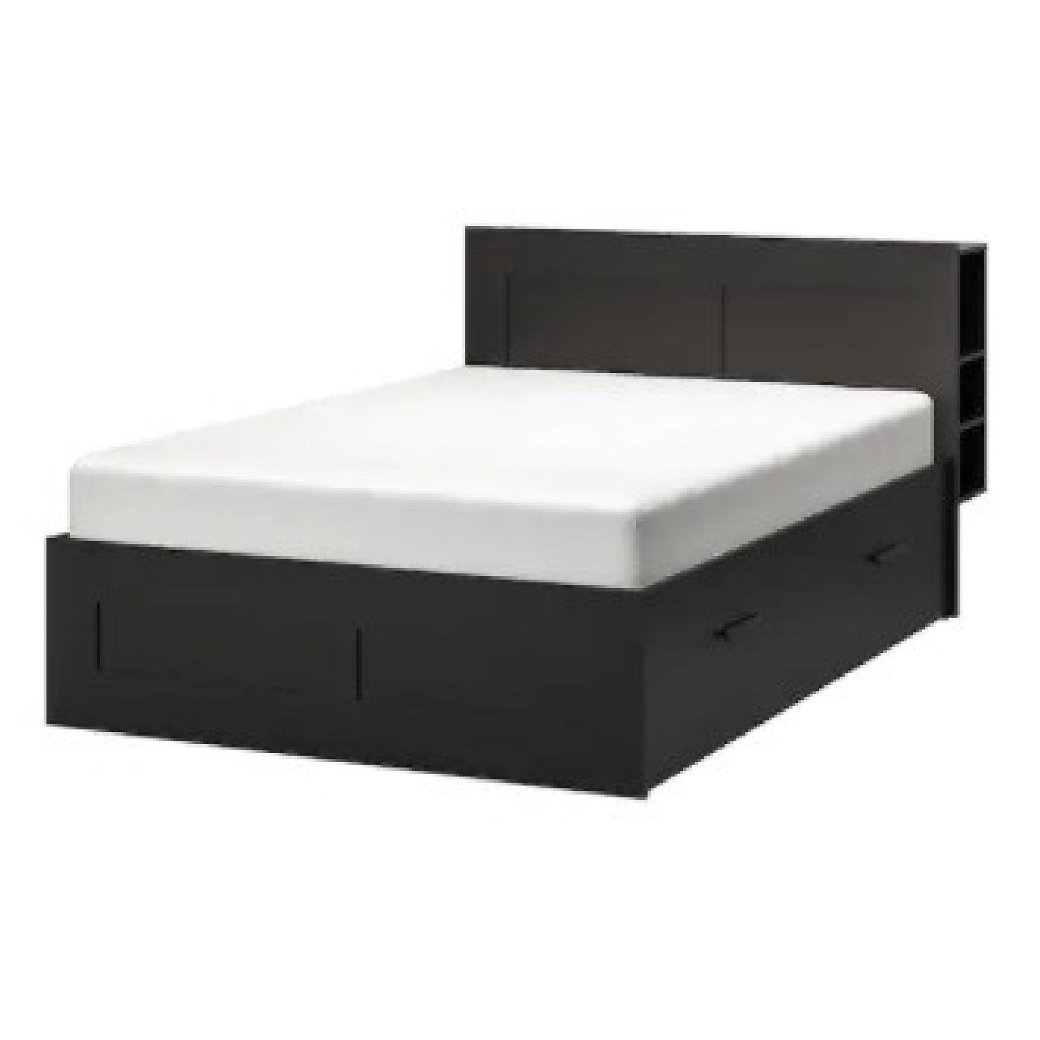 IKEA Brimnes Bed with Storage - image-6