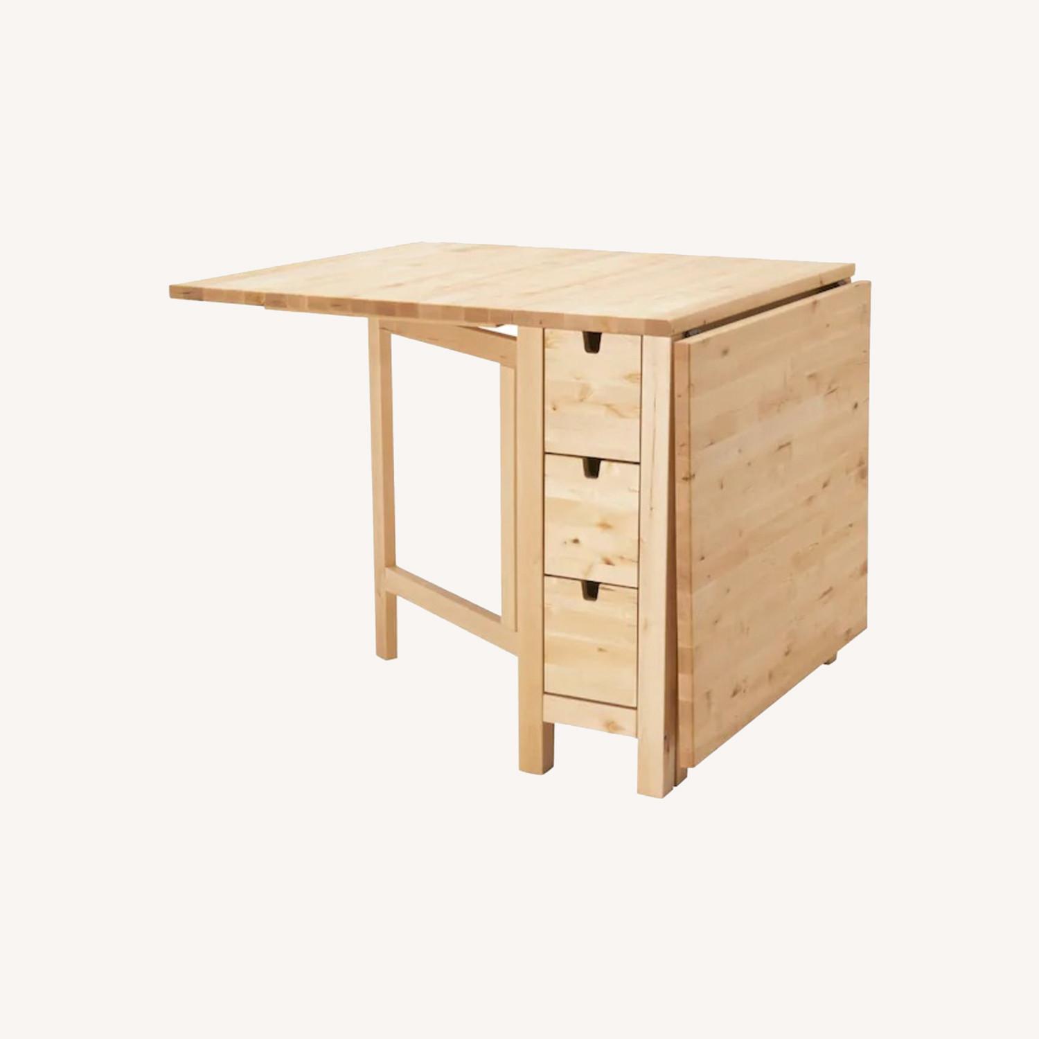 IKEA Norden Gateleg Table / Desk - image-0