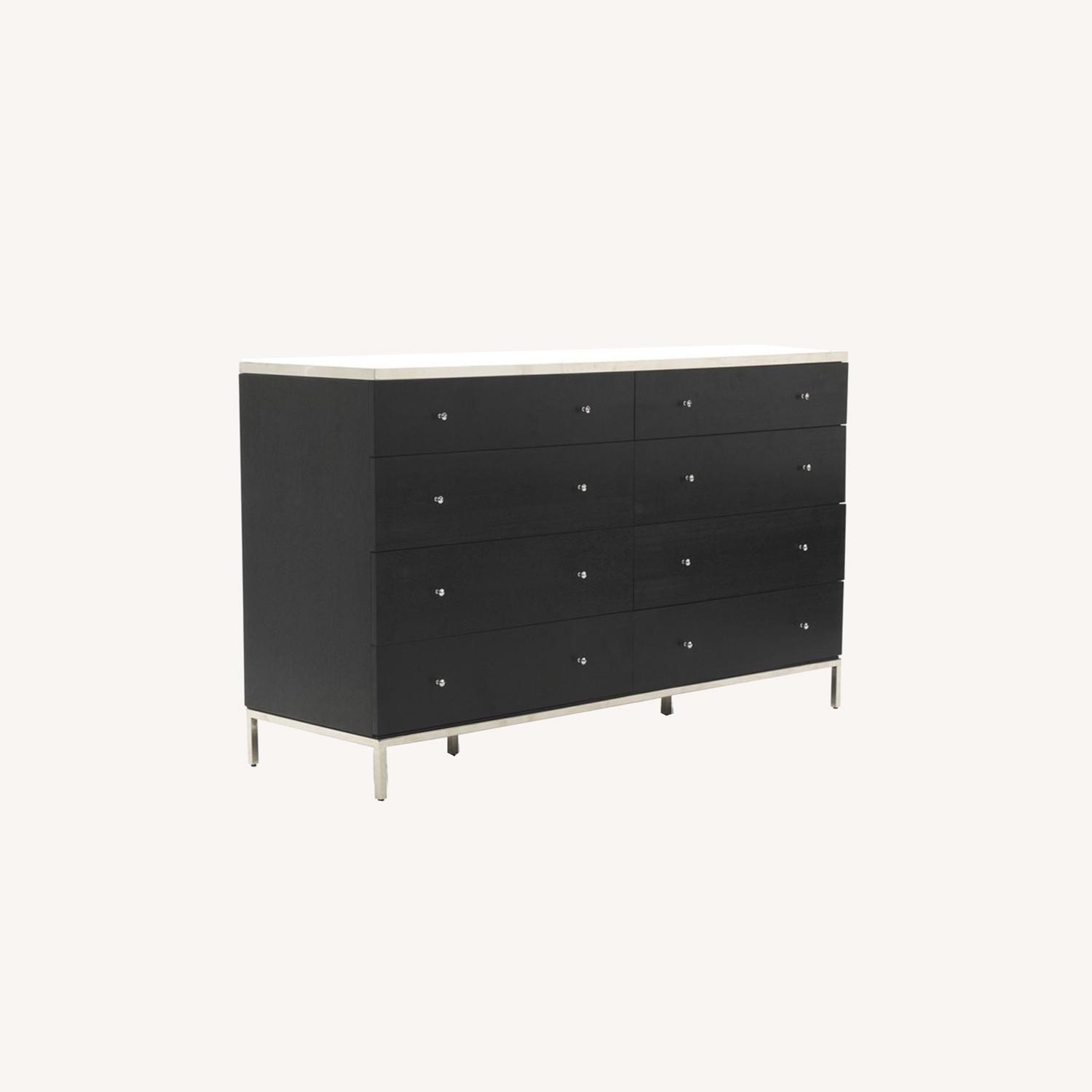 green emerald velvet dress Mitchell Gold + Bob Williams 3 Drawer Dresser/Side Tables