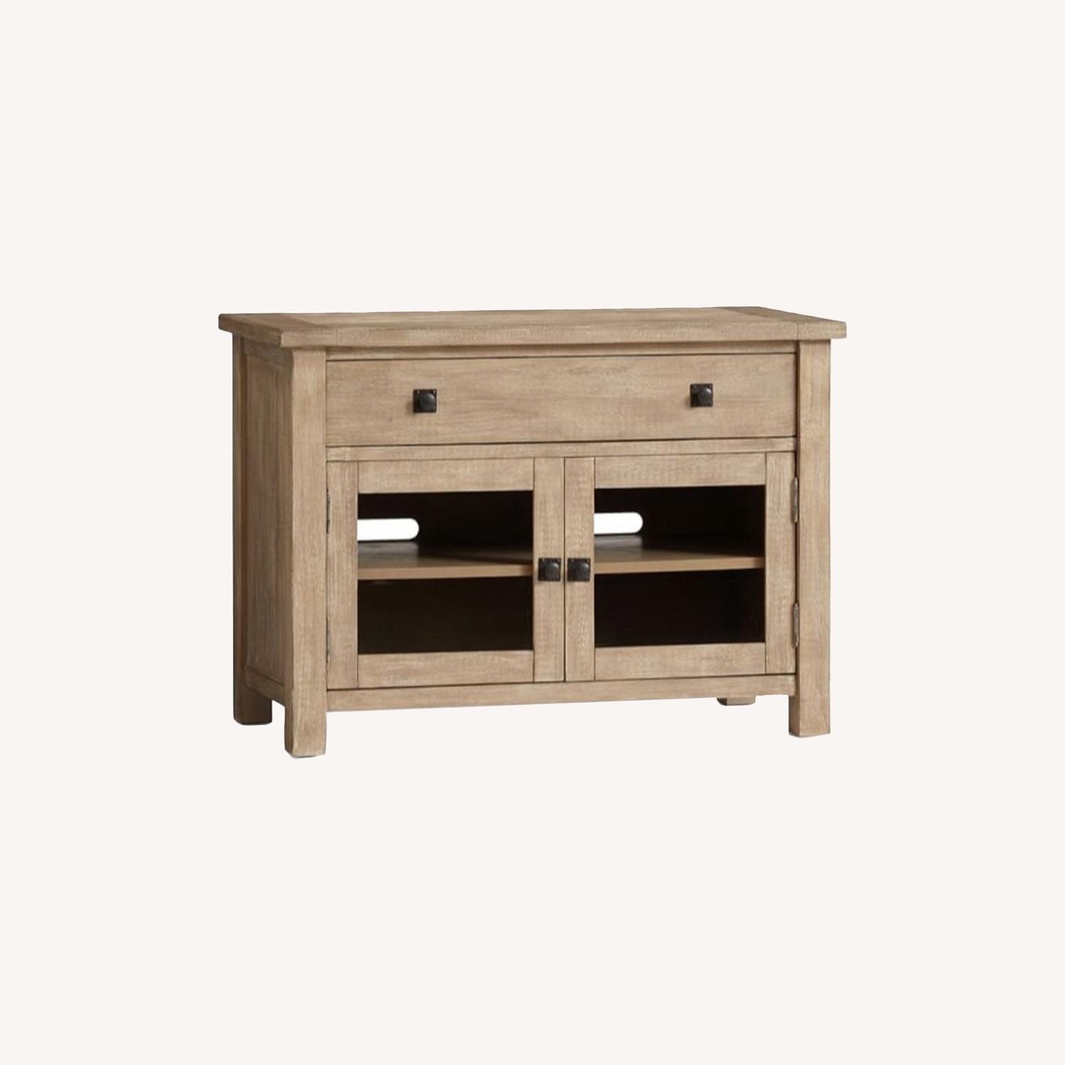 Pottery Barn Benchwright Media Console AptDeco