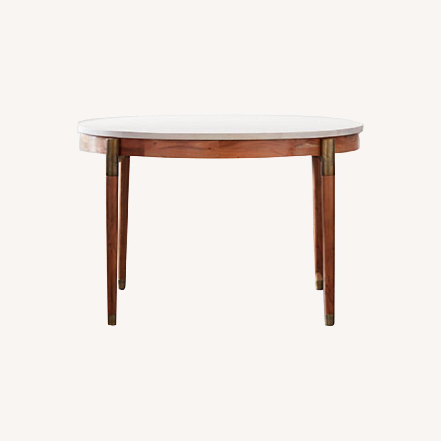 CB2 Polanco Round Dining Table AptDeco