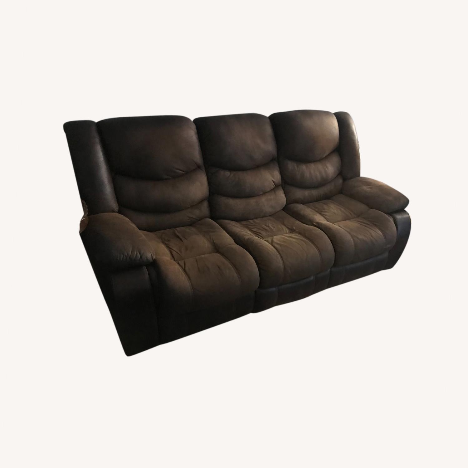 Bob's Furniture Reclining Sofa AptDeco