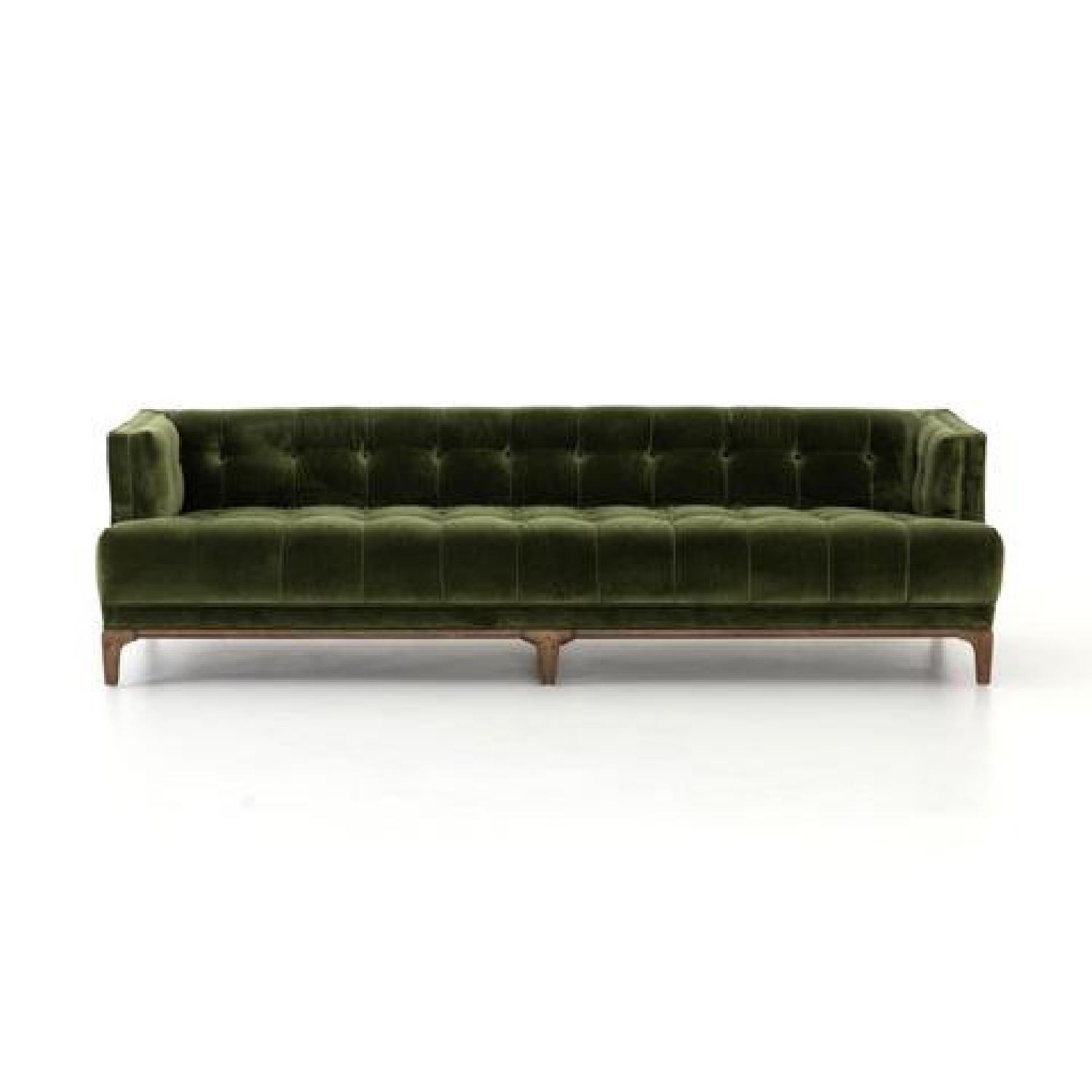 Burke Decor Dylan Sofa in Sapphire Olive - image-4