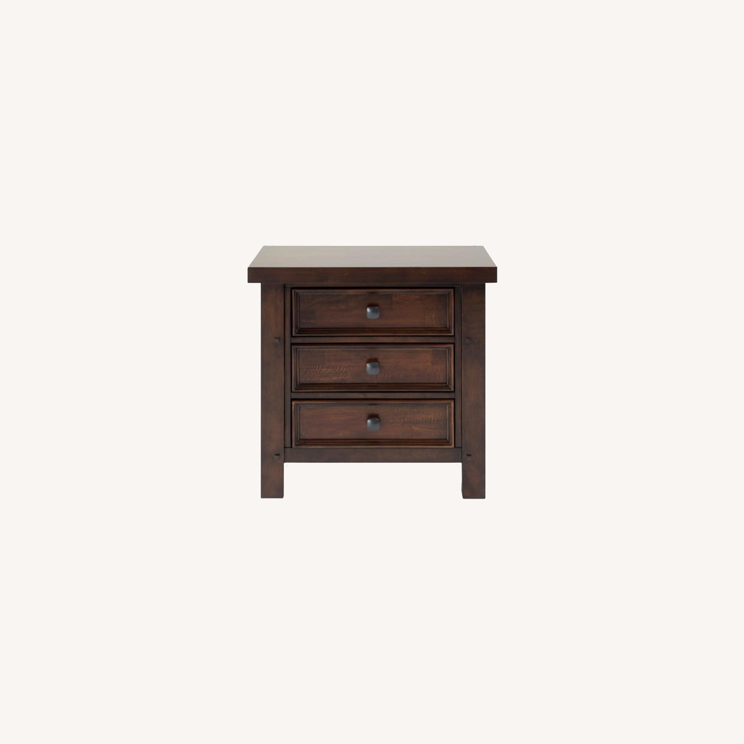 Bob's Discount Hudson Pecan Nightstands AptDeco