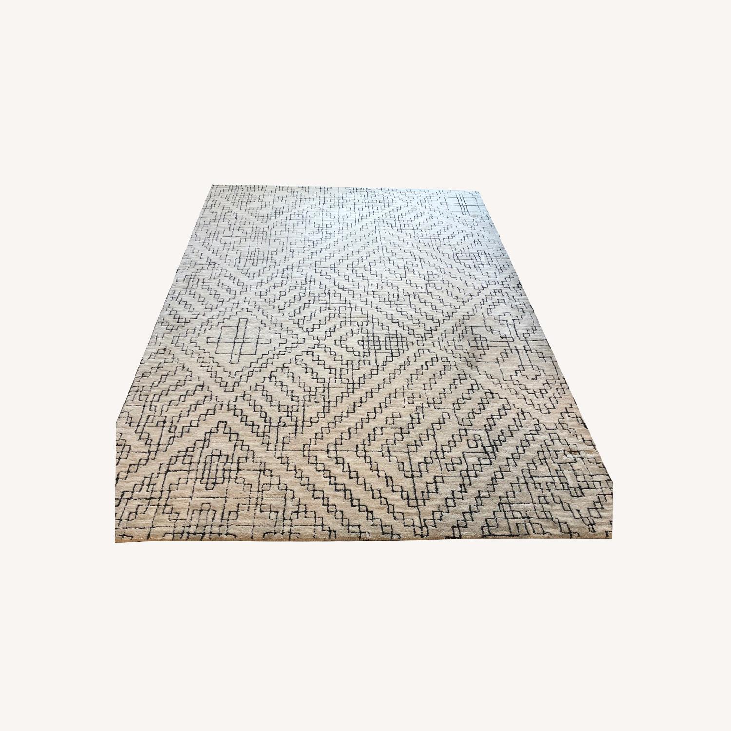West Elm Stone Tile Rug AptDeco