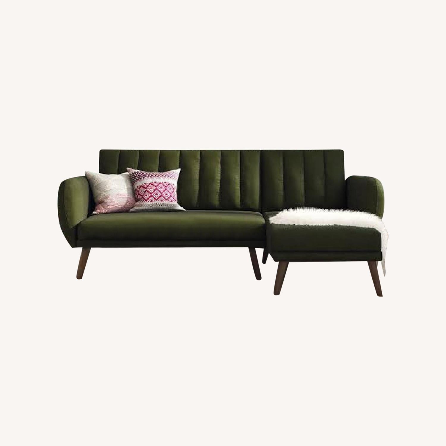 9 by Novogratz Brittany 88 Wide Reversible Sleeper Sofa - image-0