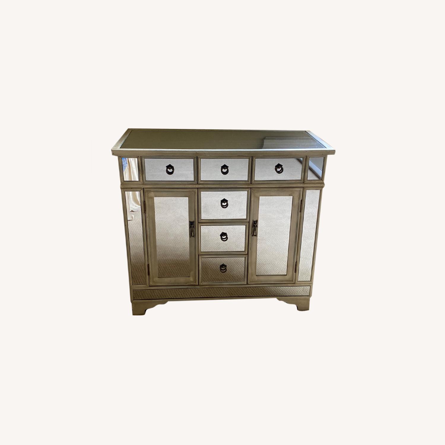 Wood with Antique Mirror AptDeco