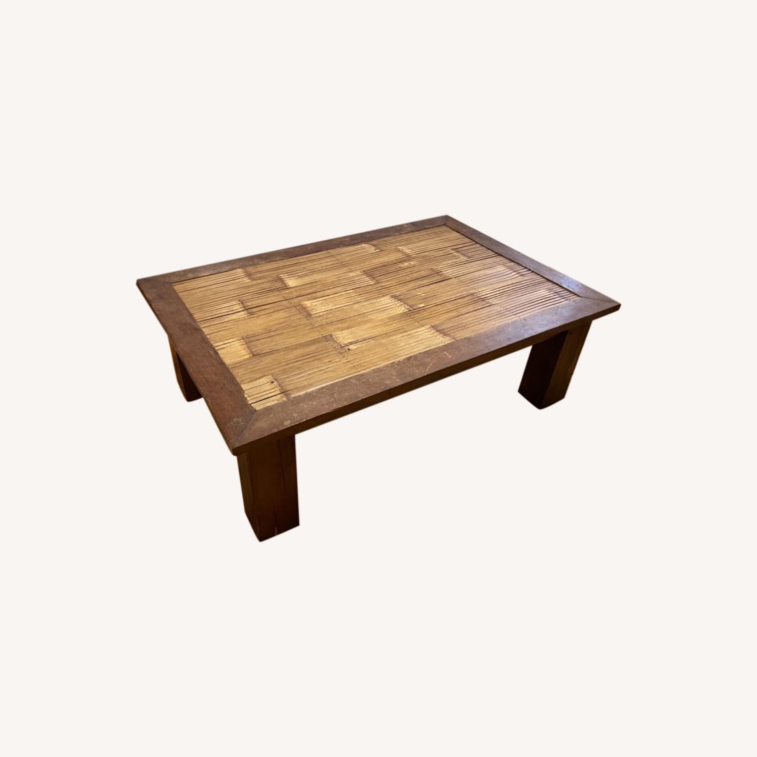 ABC Home Wooden Coffee Table AptDeco