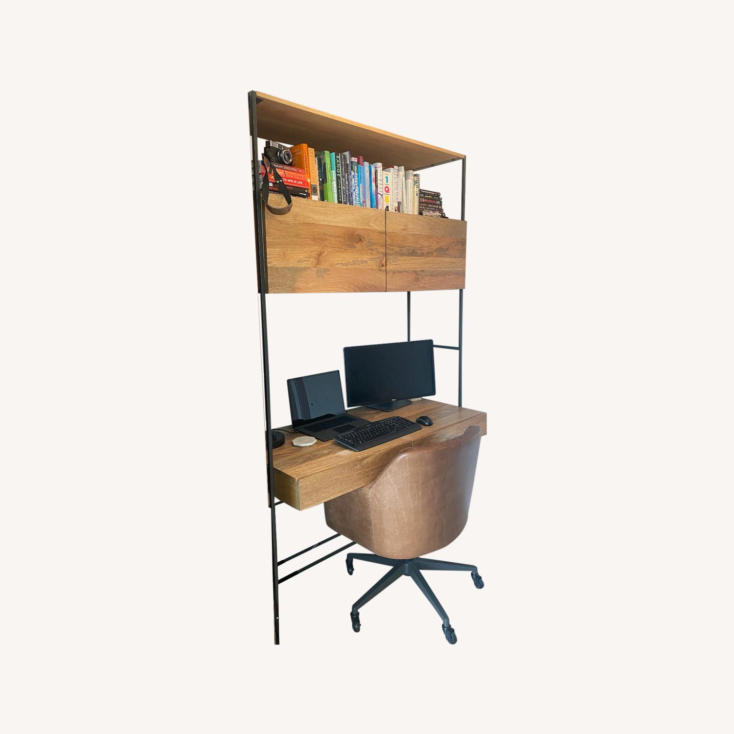 West Elm Industrial Storage Desk AptDeco