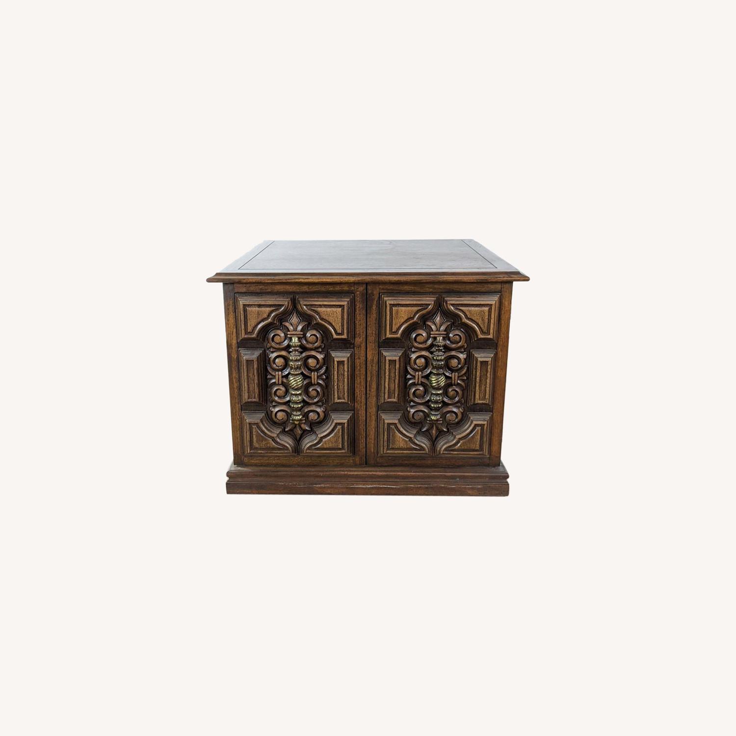 Mid-Century Mediterranean Style End Table - image-0
