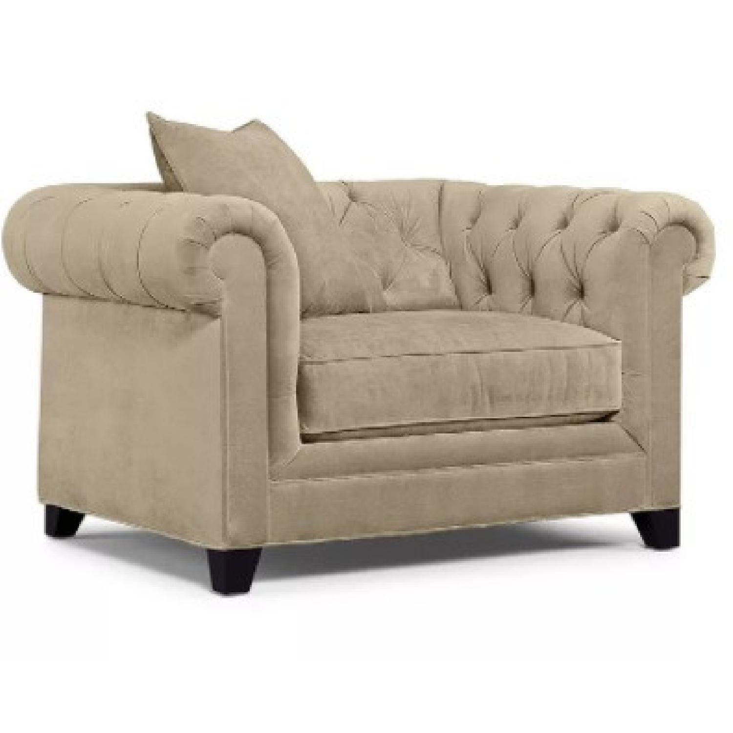 Martha Stewart Saybridge Bella Cocoa Tan Chair - image-4